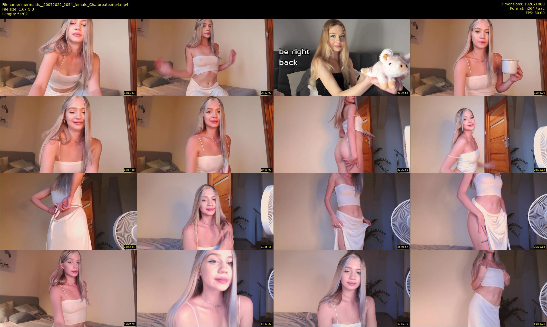 mermaids_ — 55 minute Chaturbate female cam show recording, 1080p, Jul 20, 2022