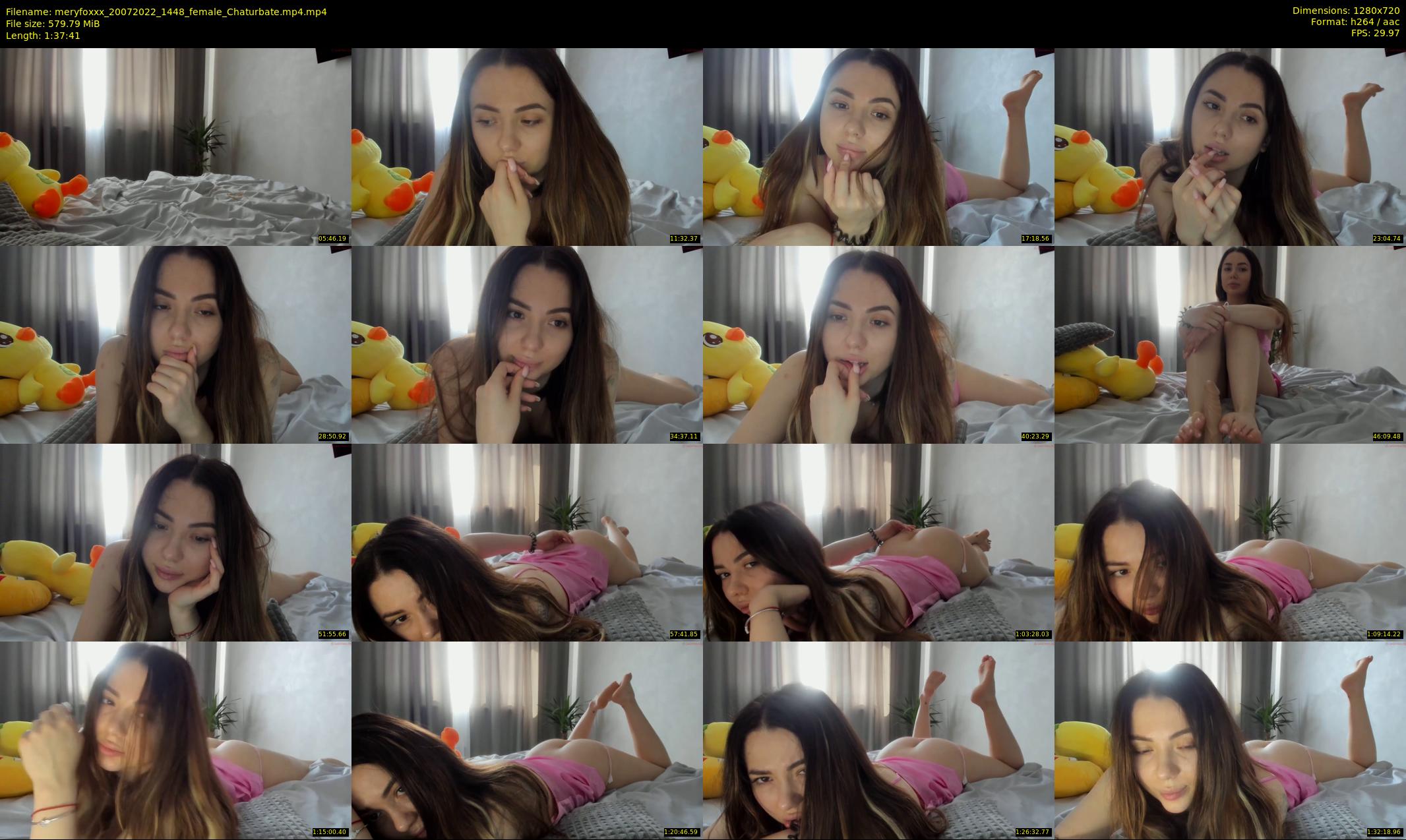 meryfoxxx — 98 minute Chaturbate female cam show recording, 720p, Jul 20, 2022