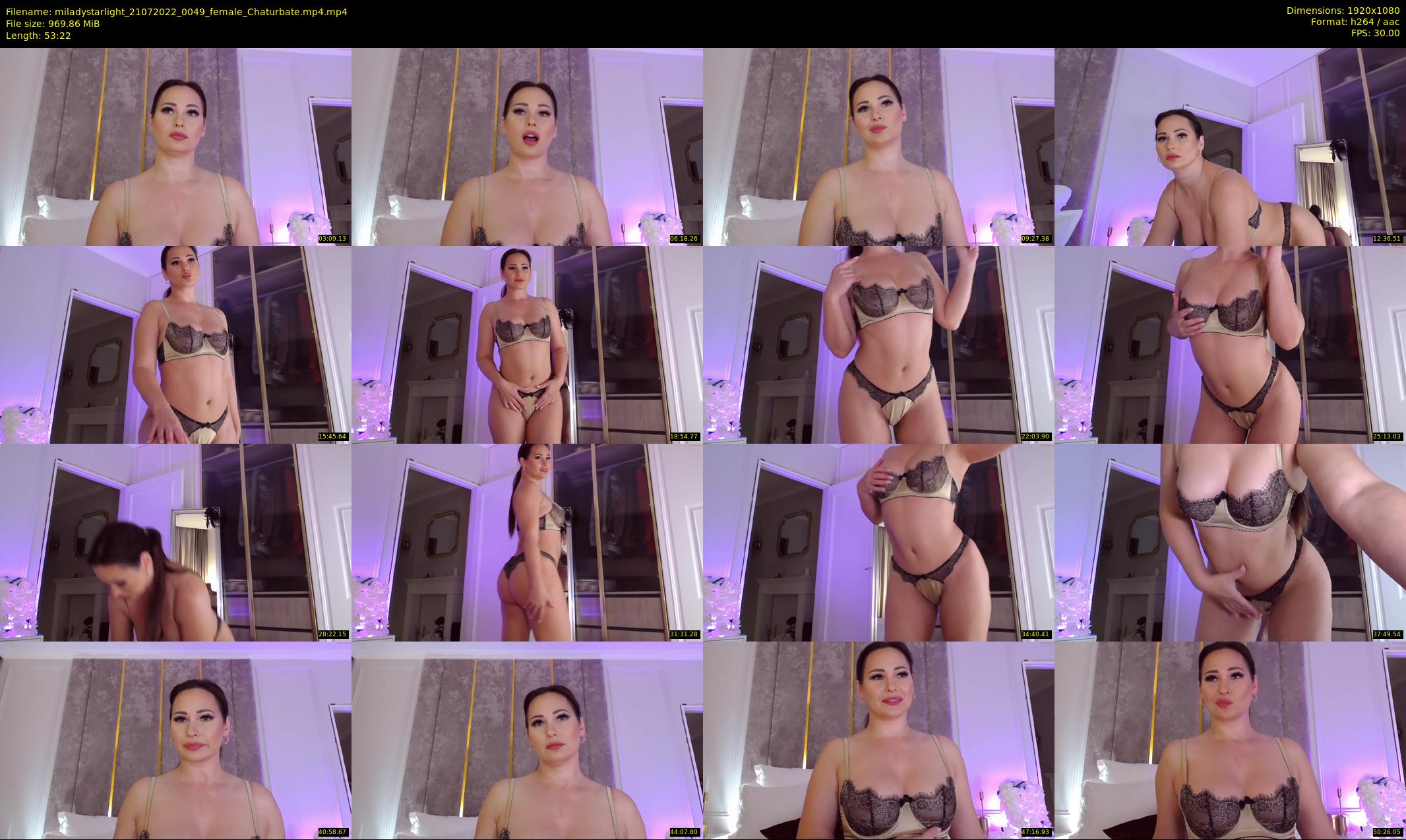 miladystarlight — 54 minute Chaturbate female cam show recording, 1080p, Jul 21, 2022