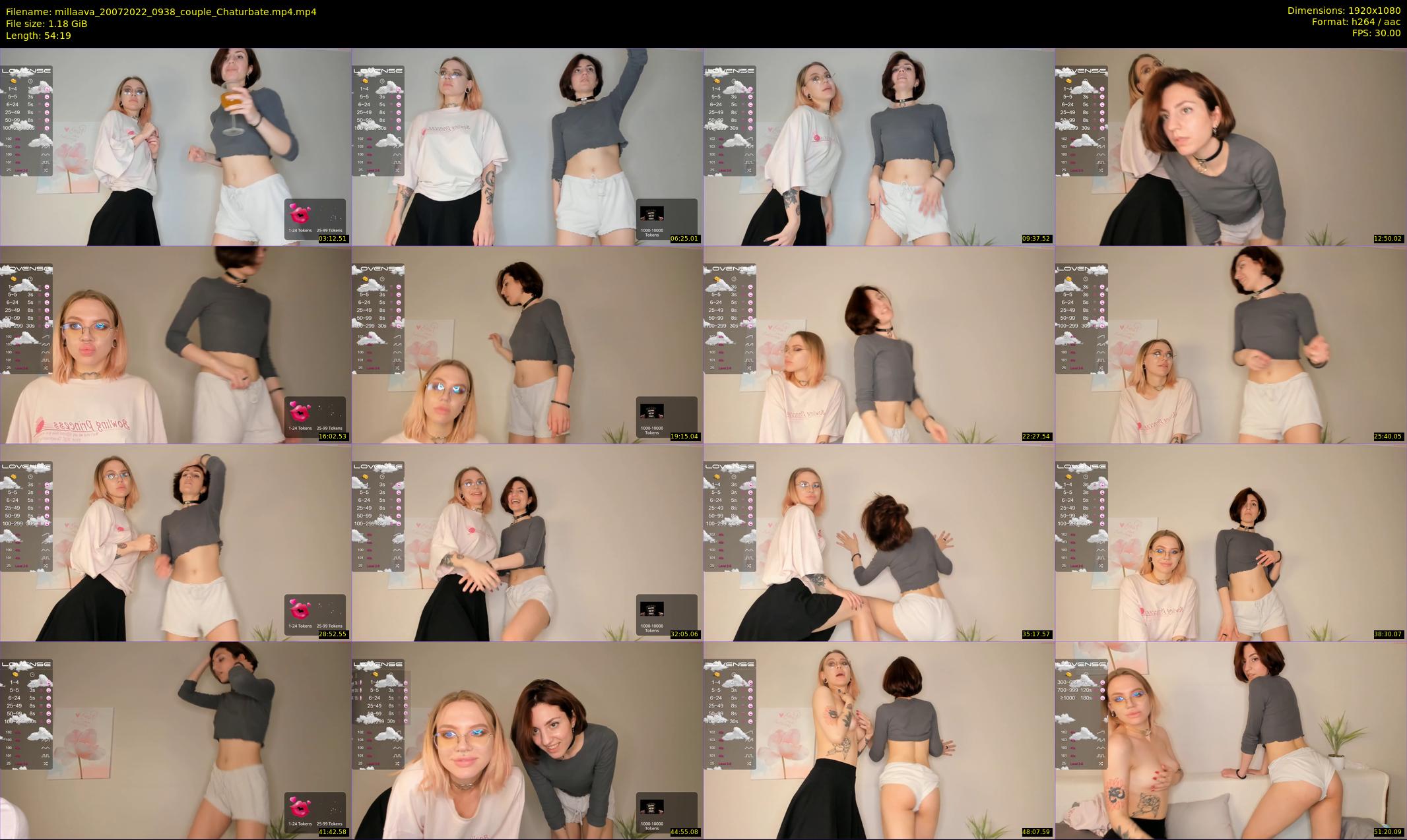 millaava — 55 minute Chaturbate female cam show recording, 1080p, Jul 20, 2022