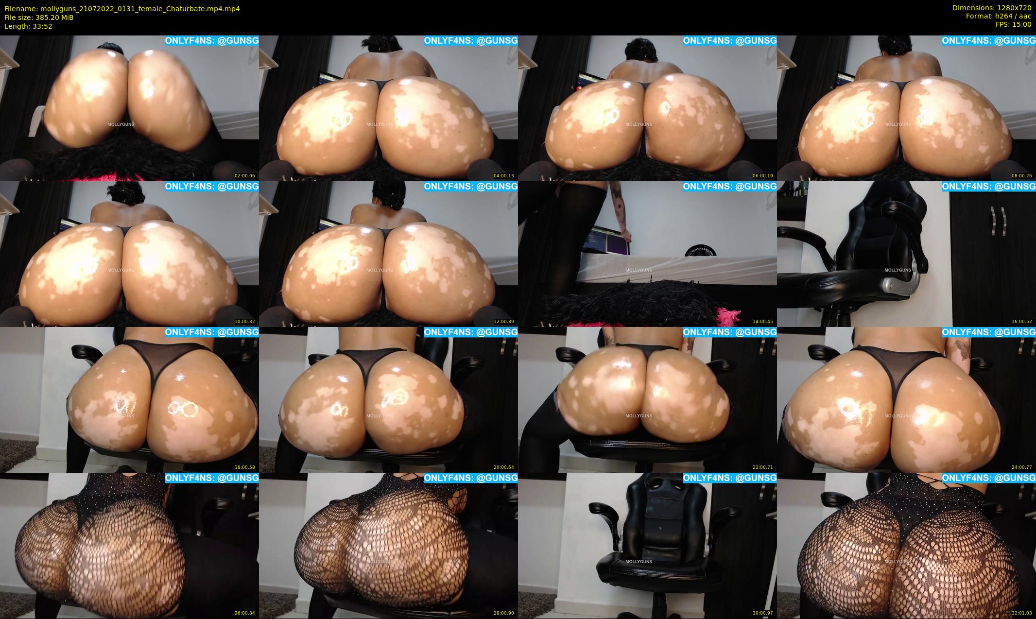 mollyguns — 34 minute Chaturbate female cam show recording, 720p, Jul 21, 2022
