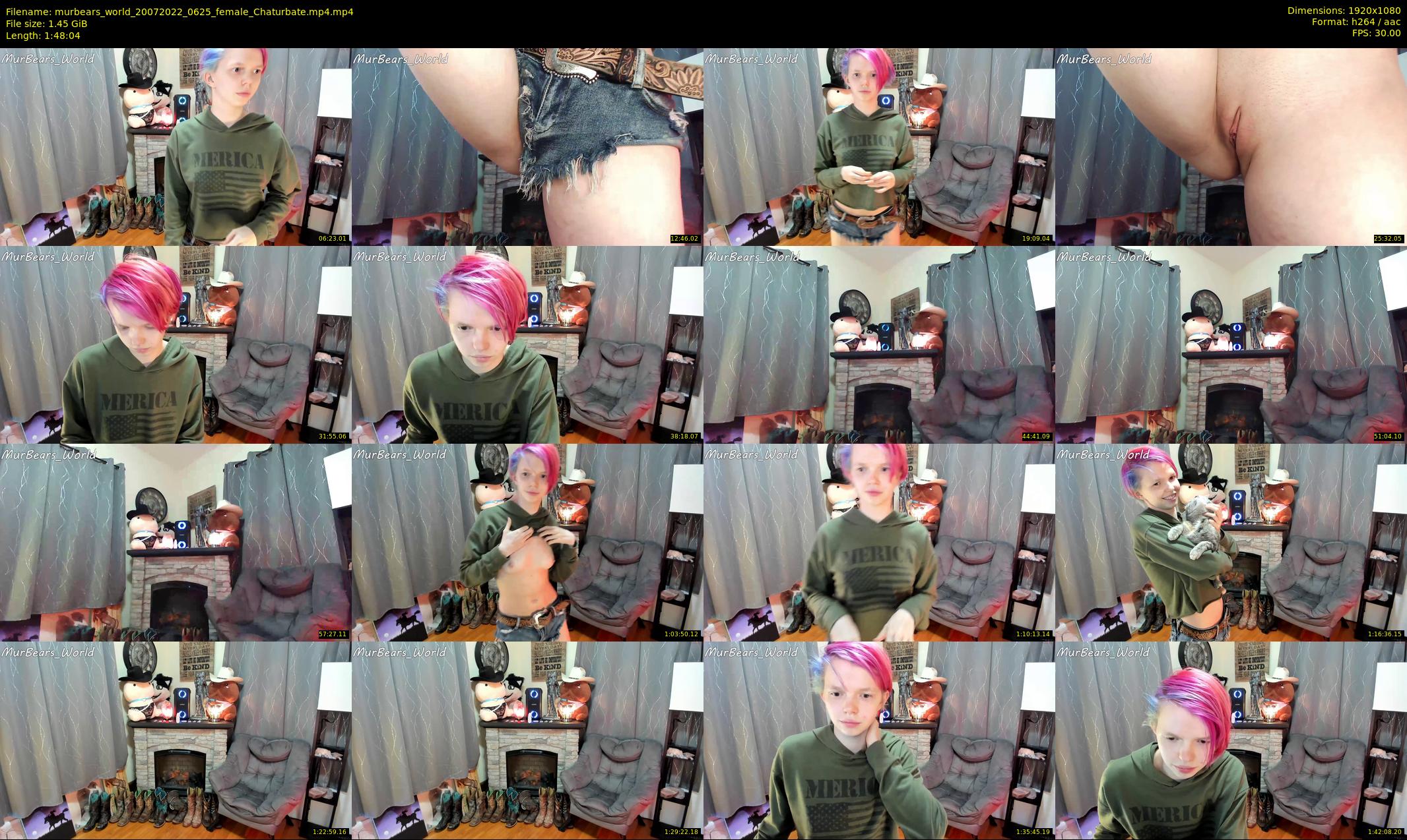 murbears_world — 109 minute Chaturbate female cam show recording, 1080p, Jul 20, 2022
