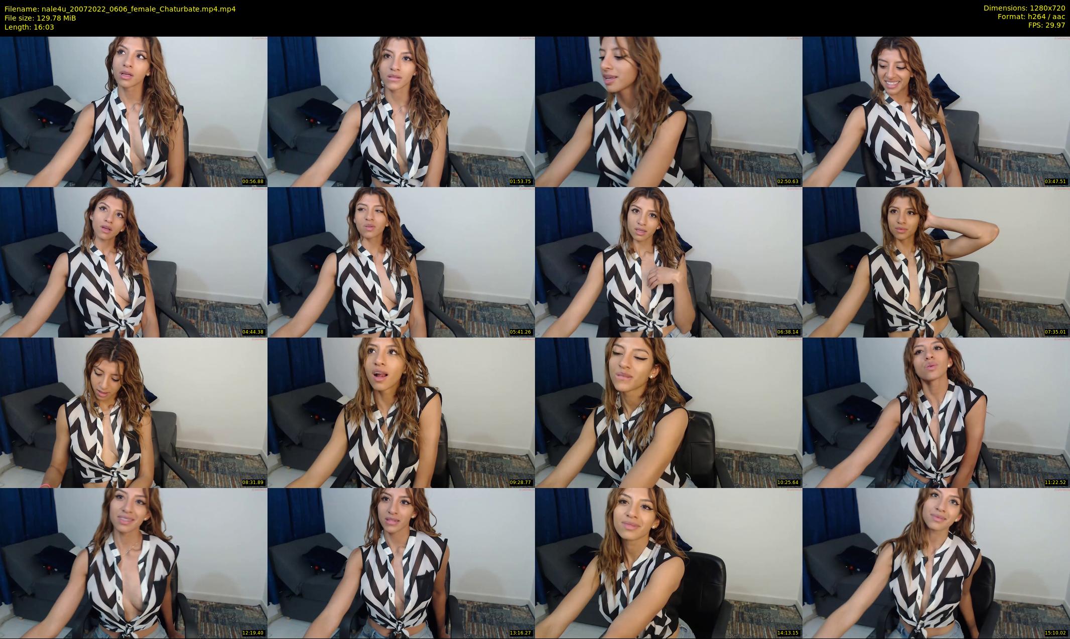 nale4u — 17 minute Chaturbate female cam show recording, 720p, Jul 20, 2022