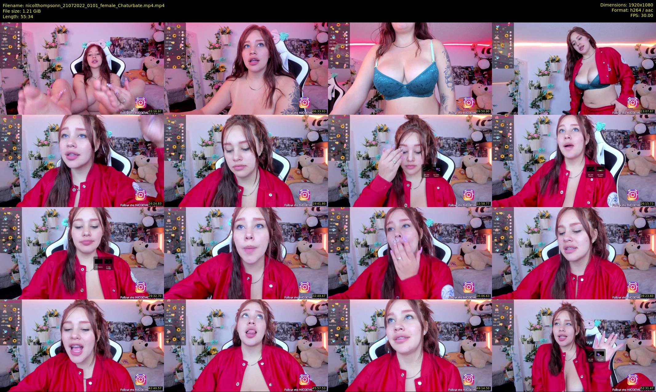 nicolthompsonn — 56 minute Chaturbate female cam show recording, 1080p, Jul 21, 2022