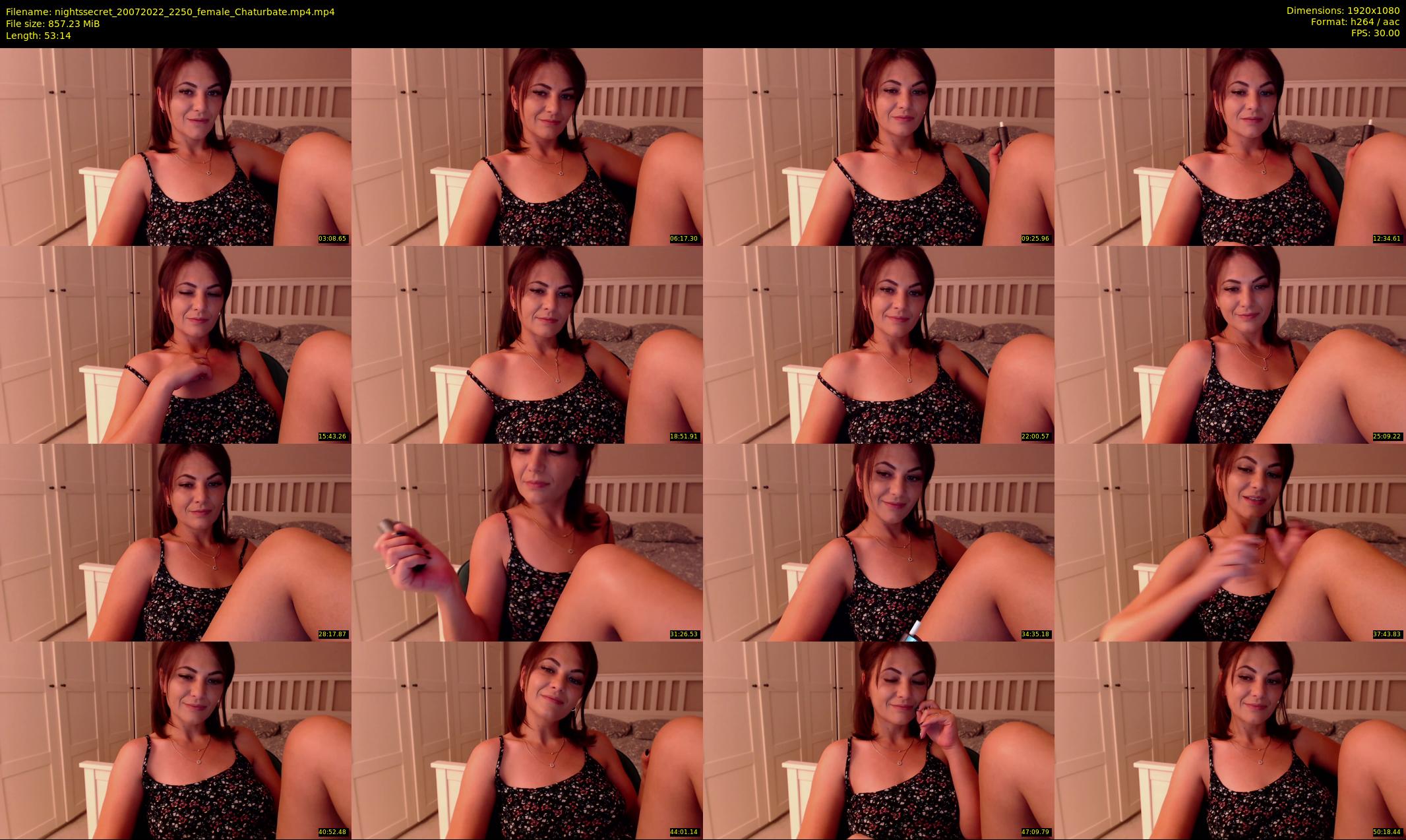 nightssecret — 54 minute Chaturbate female cam show recording, 1080p, Jul 20, 2022