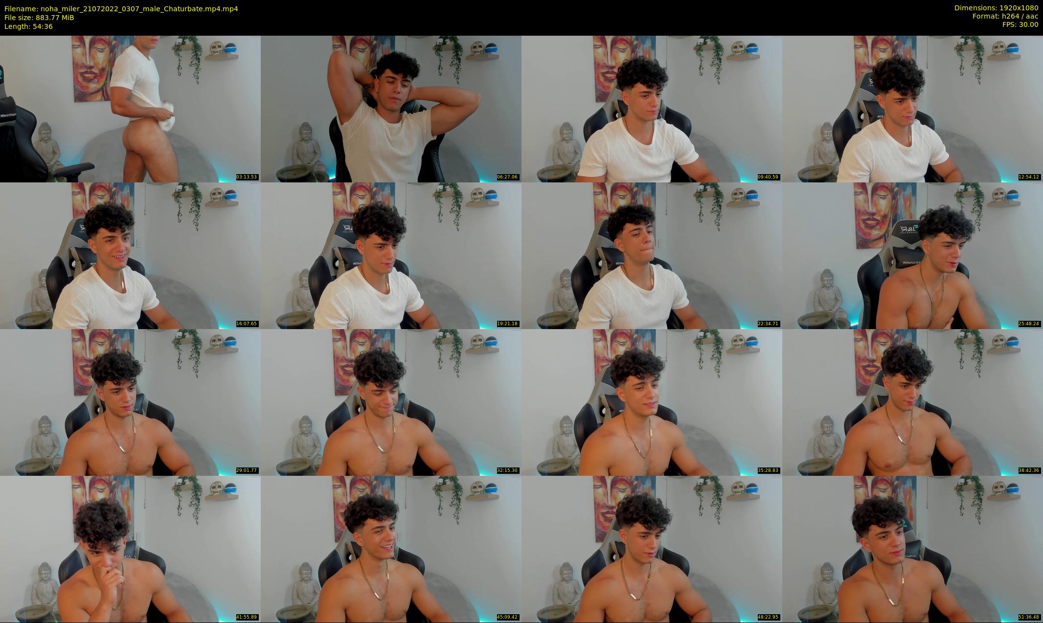 noha_miler — 55 minute Chaturbate male cam show recording, 1080p, Jul 21, 2022