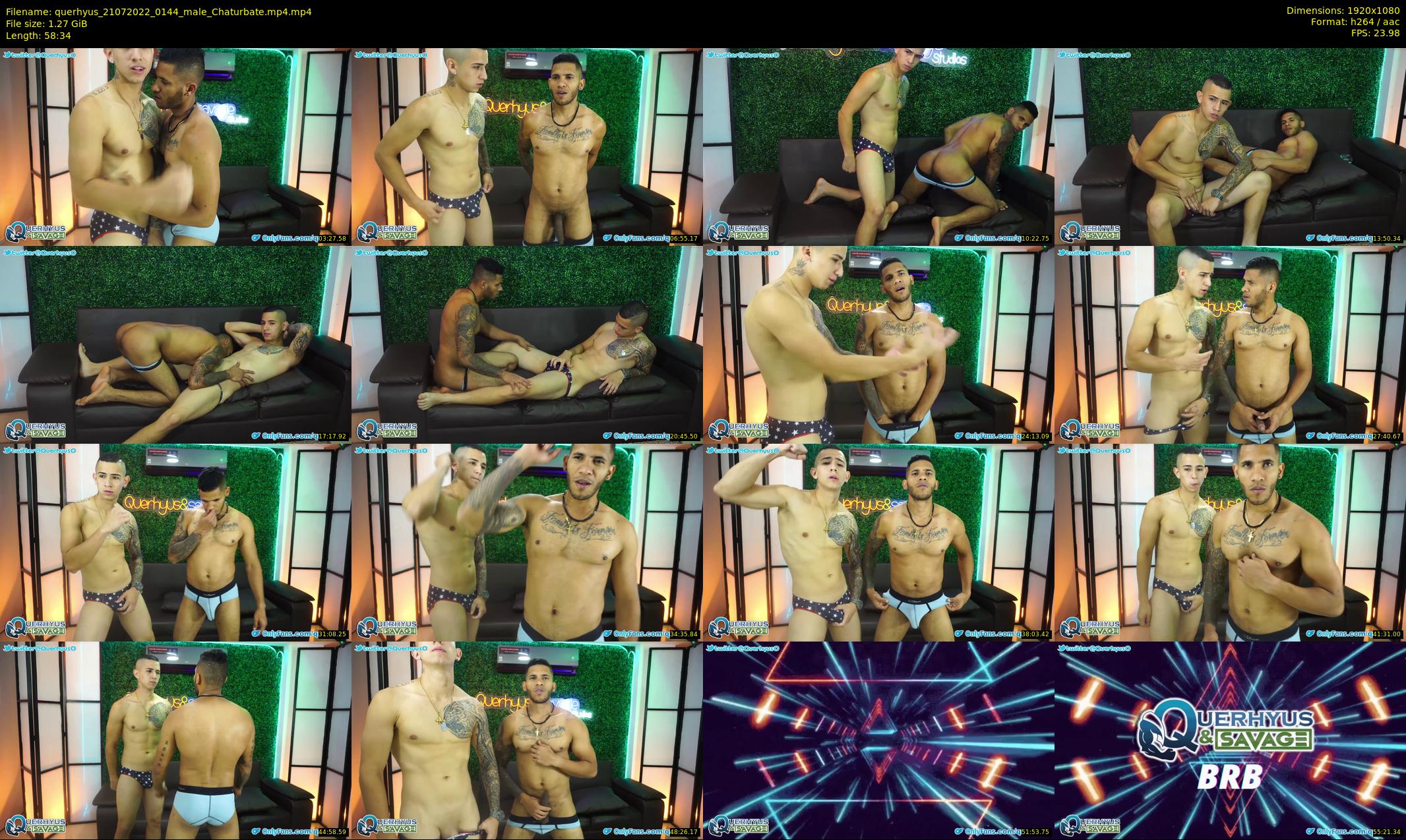 querhyus — 59 minute Chaturbate male cam show recording, 1080p, Jul 21, 2022