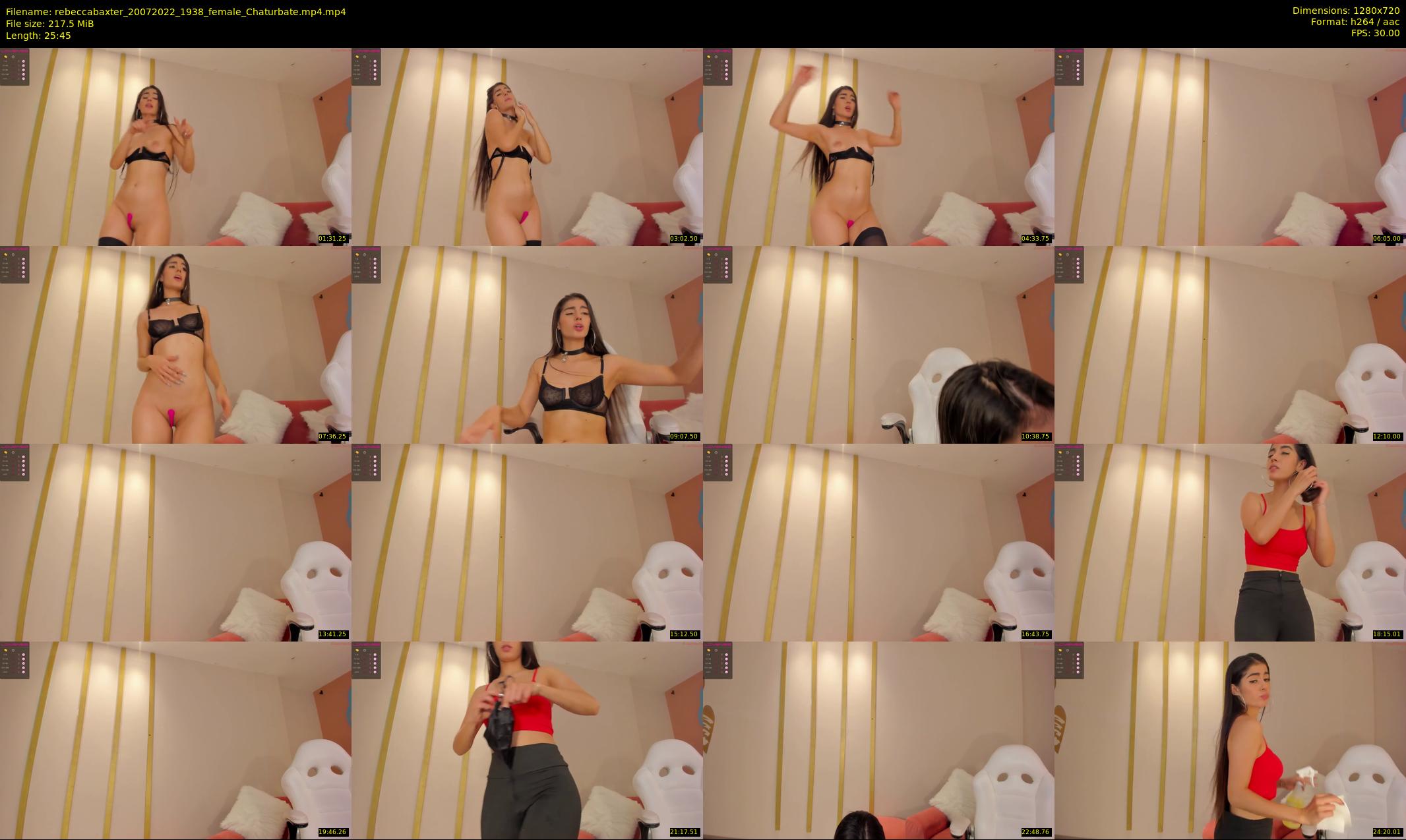rebeccabaxter — 26 minute Chaturbate female cam show recording, 720p, Jul 20, 2022