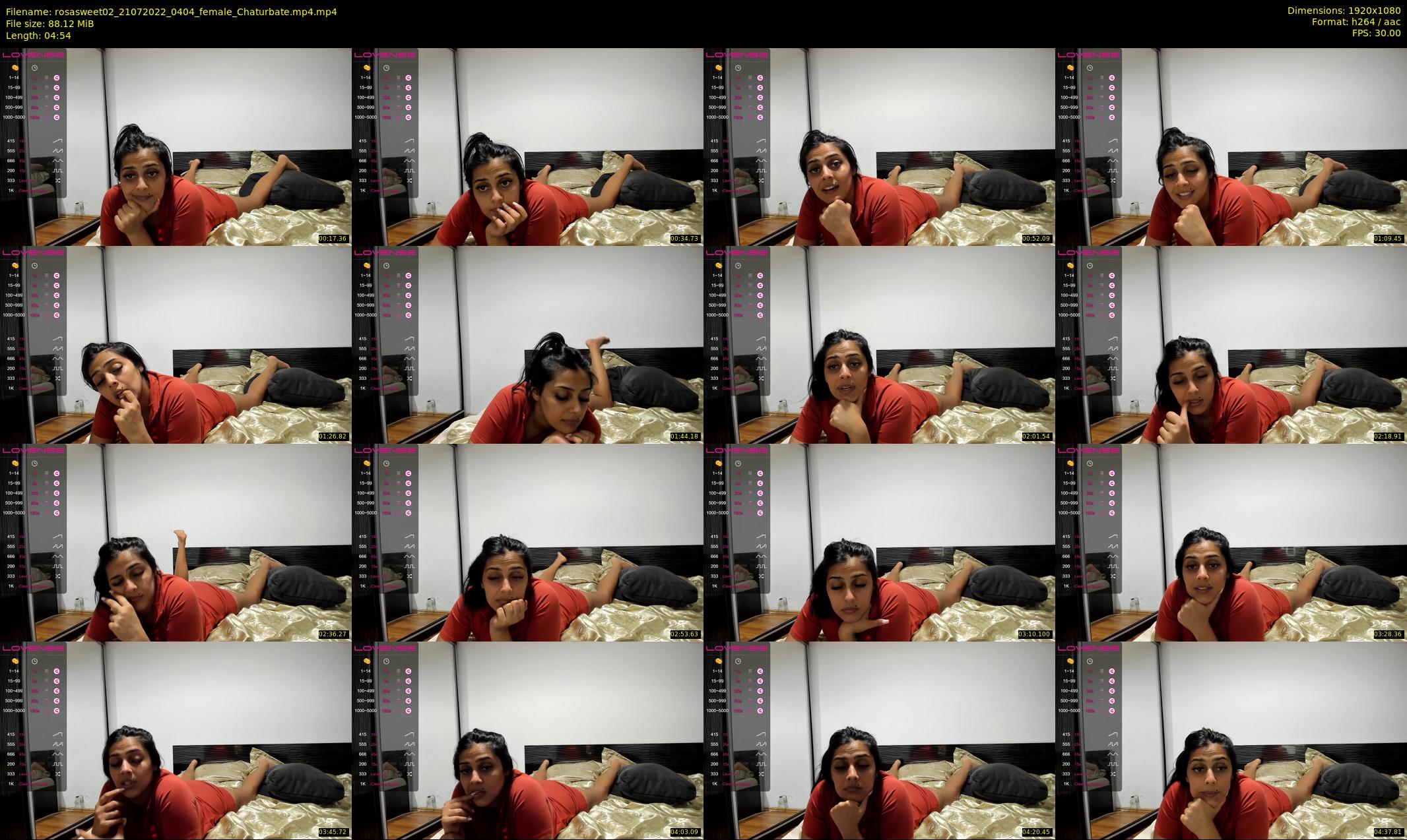 rosasweet02 — 5 minute Chaturbate female cam show recording, 1080p, Jul 21, 2022