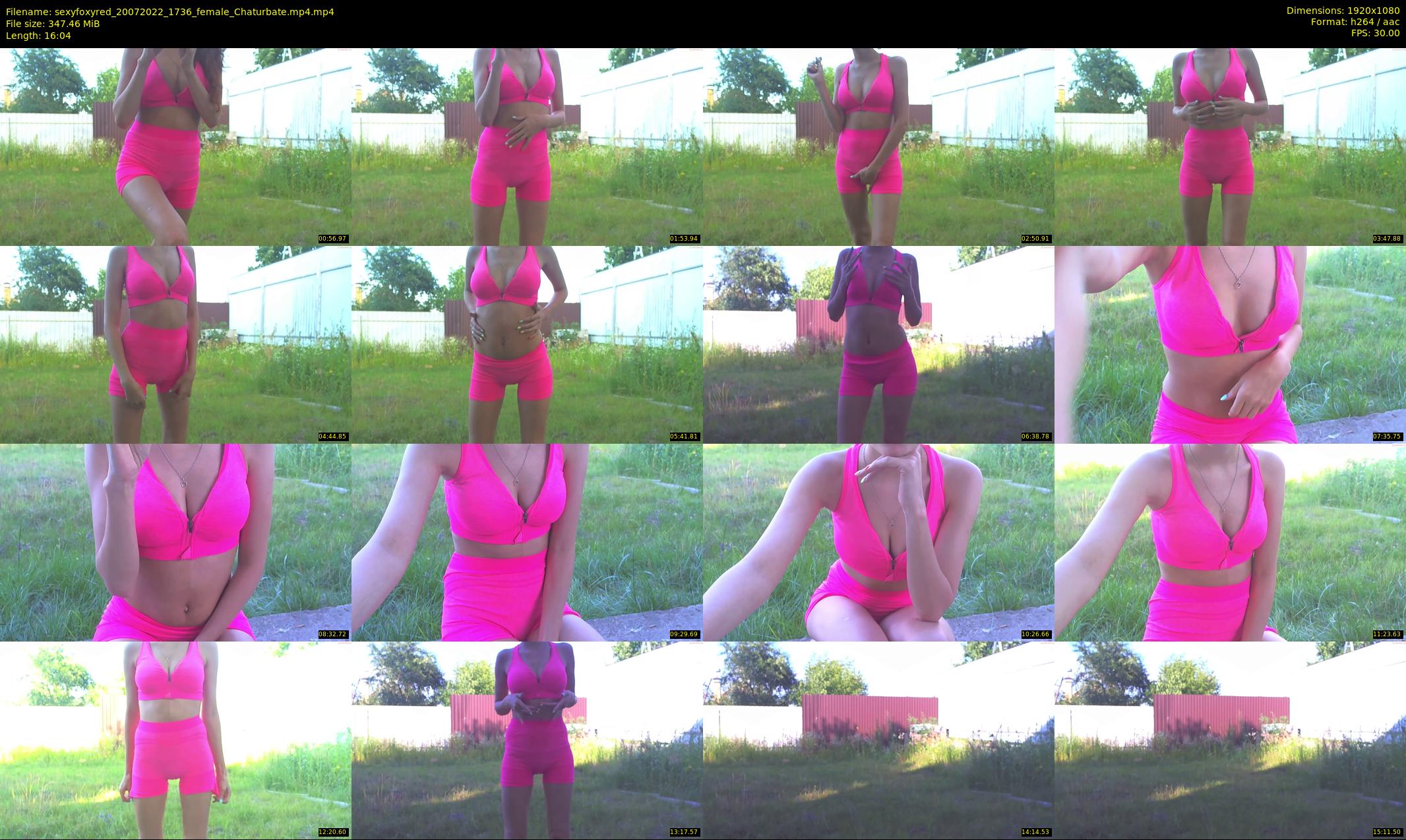 sexyfoxyred — 17 minute Chaturbate female cam show recording, 1080p, Jul 20, 2022