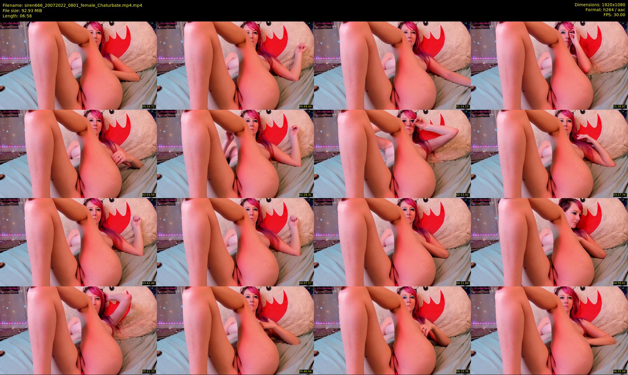 siren666 — 7 minute Chaturbate female cam show recording, 1080p, Jul 20, 2022
