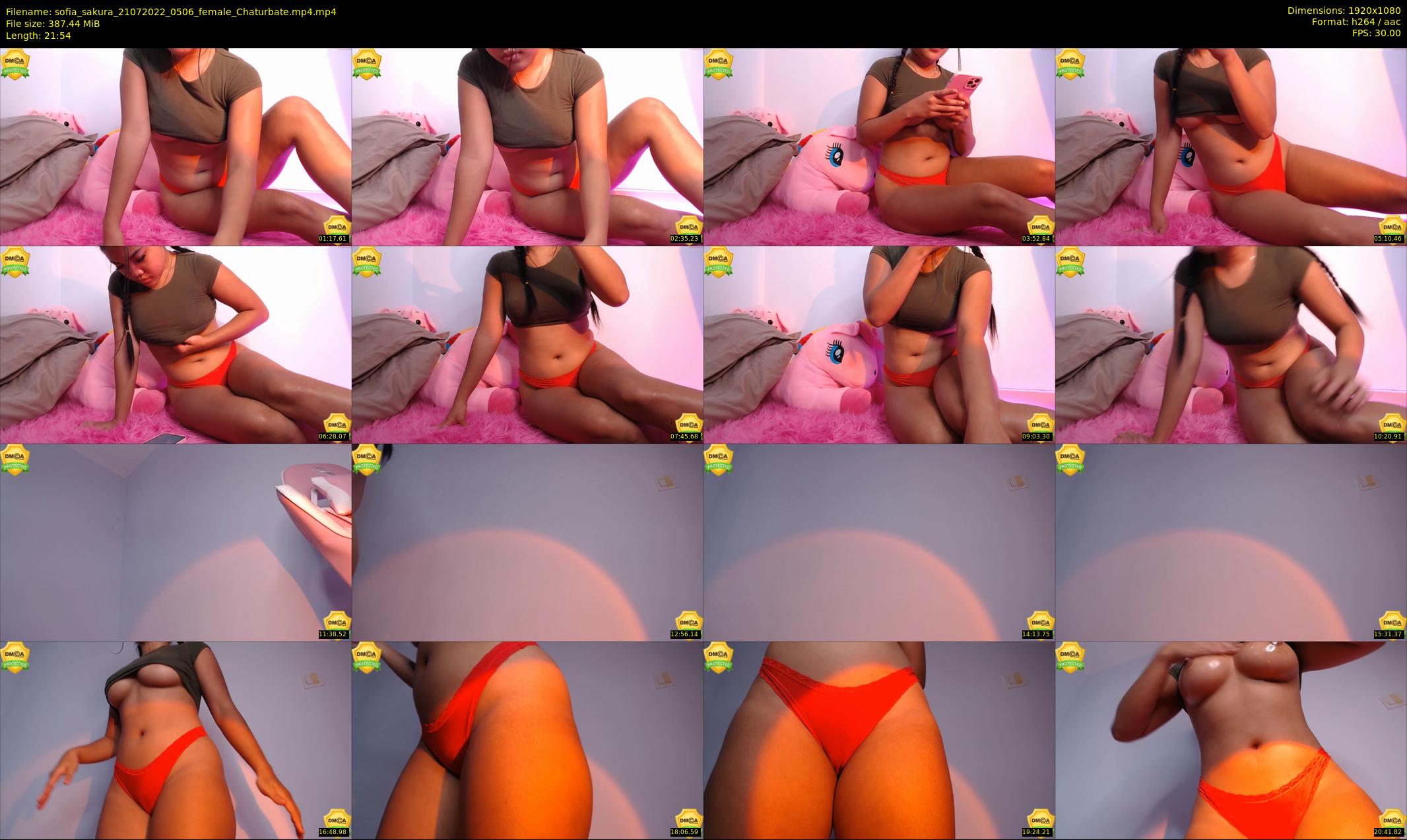 sofia_sakura — 22 minute Chaturbate female cam show recording, 1080p, Jul 21, 2022