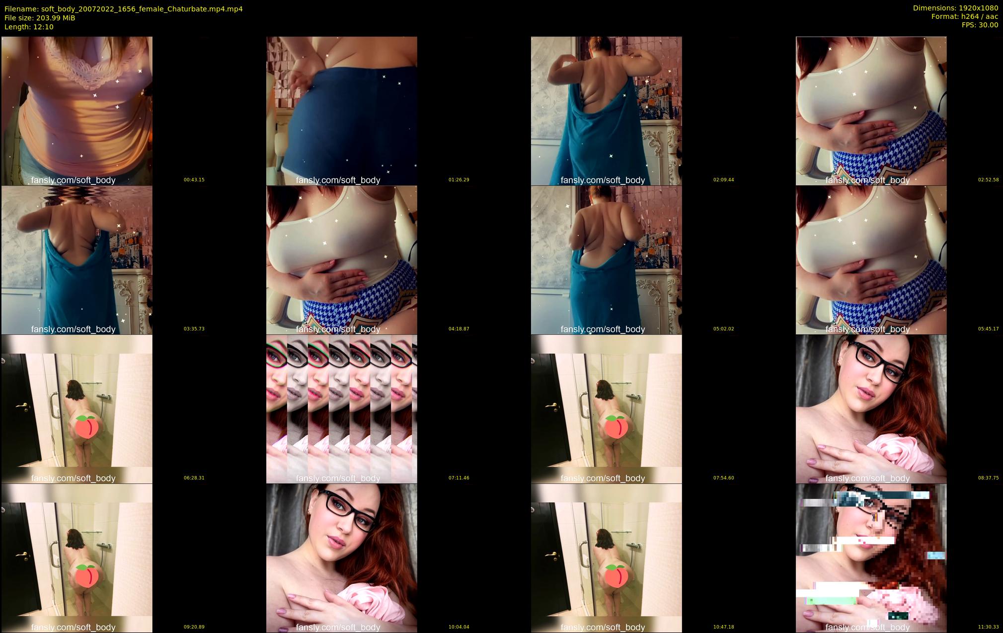 soft_body — 13 minute Chaturbate female cam show recording, 1080p, Jul 20, 2022