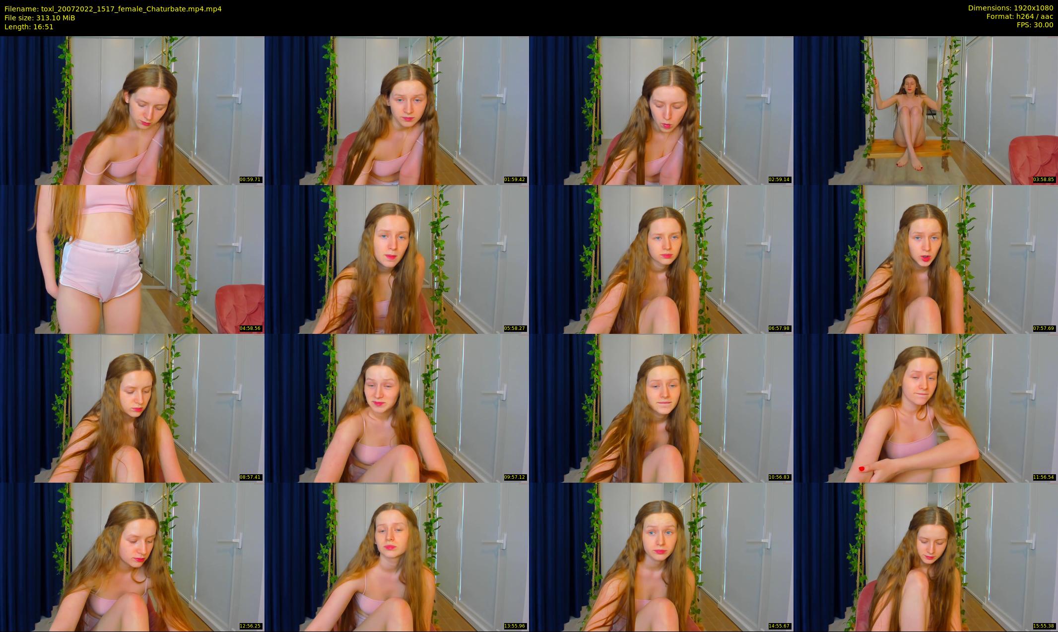 toxl — 17 minute Chaturbate female cam show recording, 1080p, Jul 20, 2022