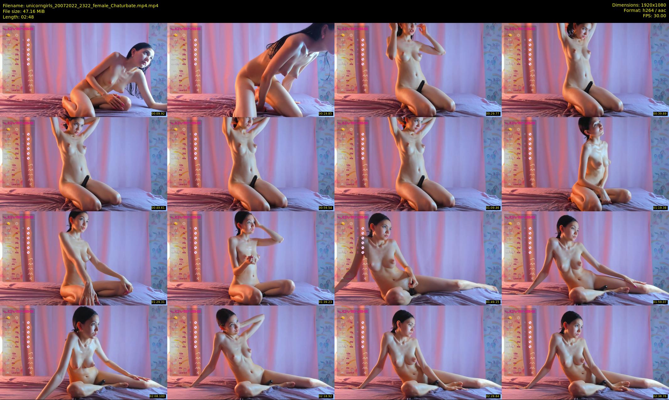 unicorngirls — 3 minute Chaturbate couple cam show recording, 1080p, Jul 20, 2022