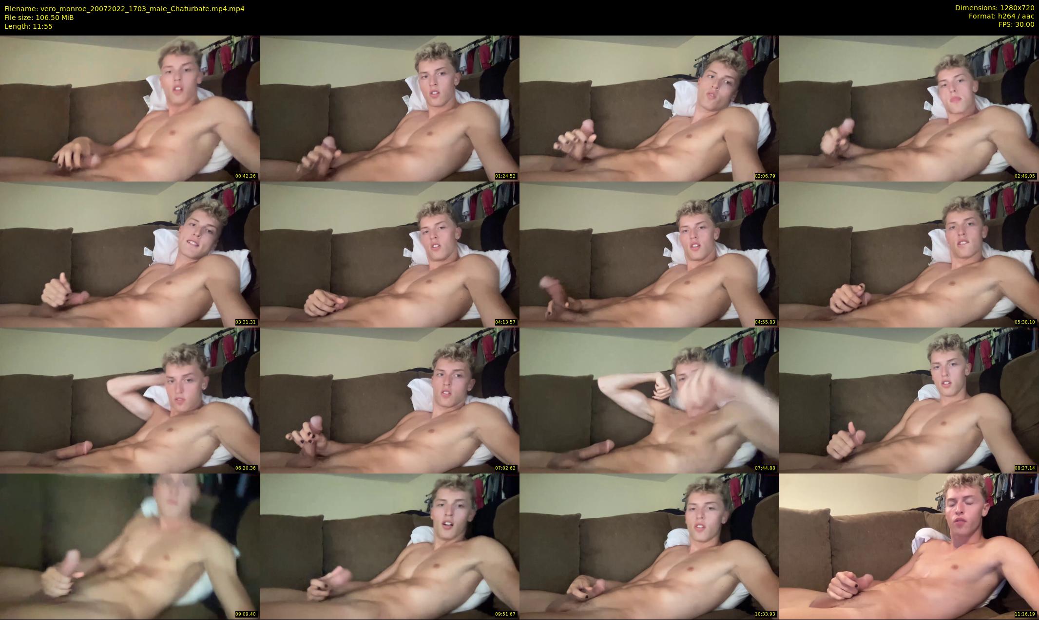 vero_monroe — 12 minute Chaturbate male cam show recording, 720p, Jul 20, 2022