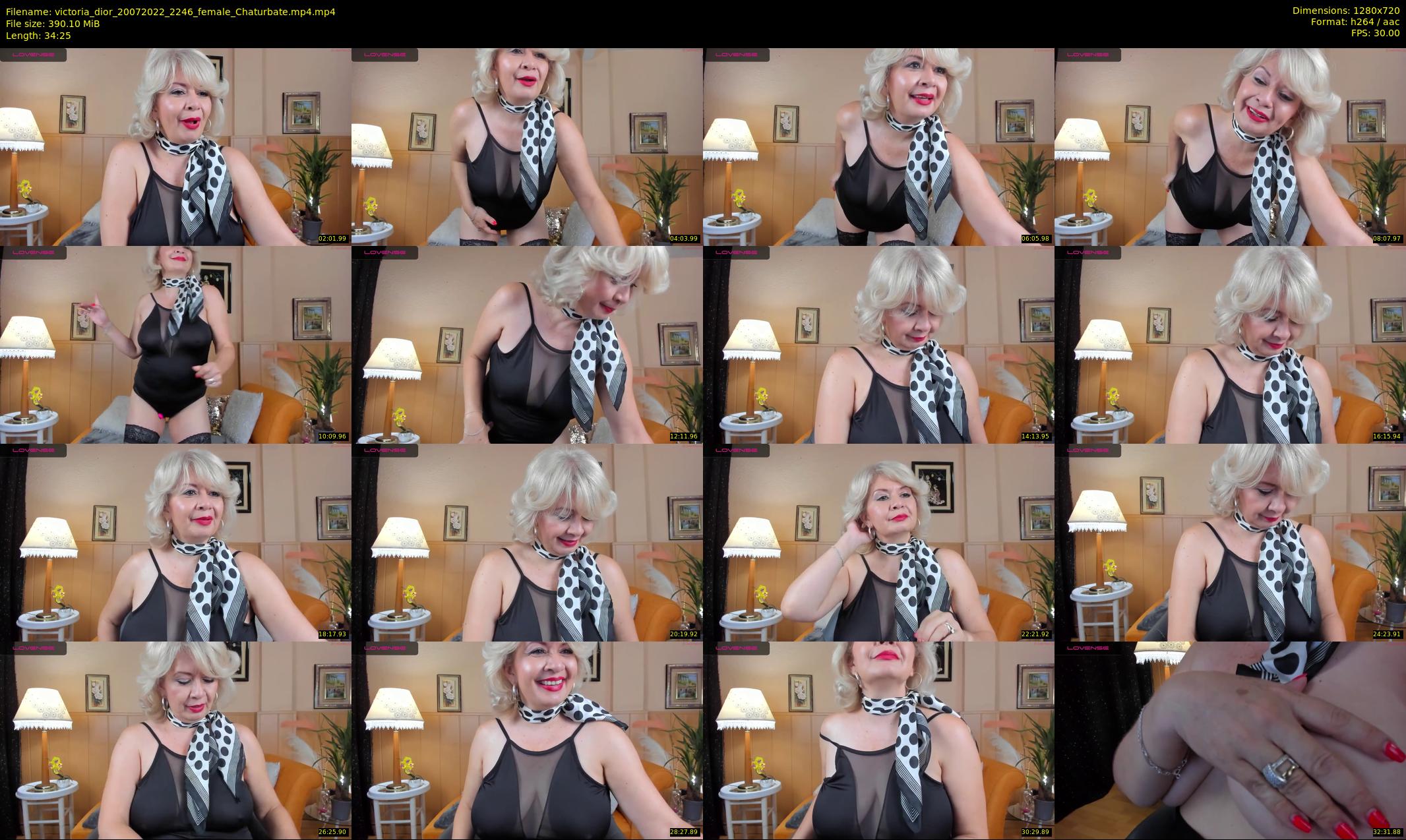 victoria_dior — 35 minute Chaturbate female cam show recording, 720p, Jul 20, 2022