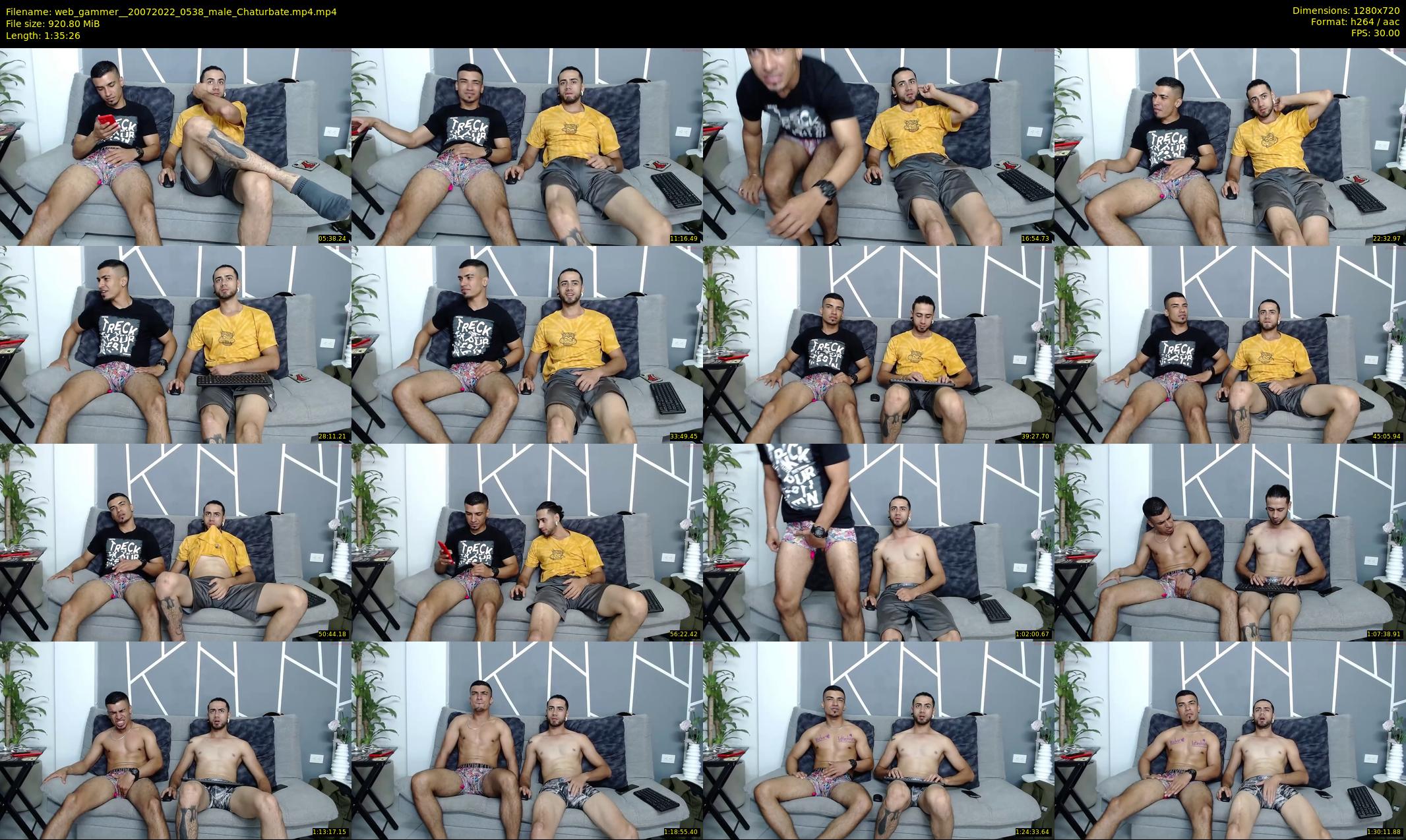 web_gammer_ — 96 minute Chaturbate male cam show recording, 720p, Jul 20, 2022