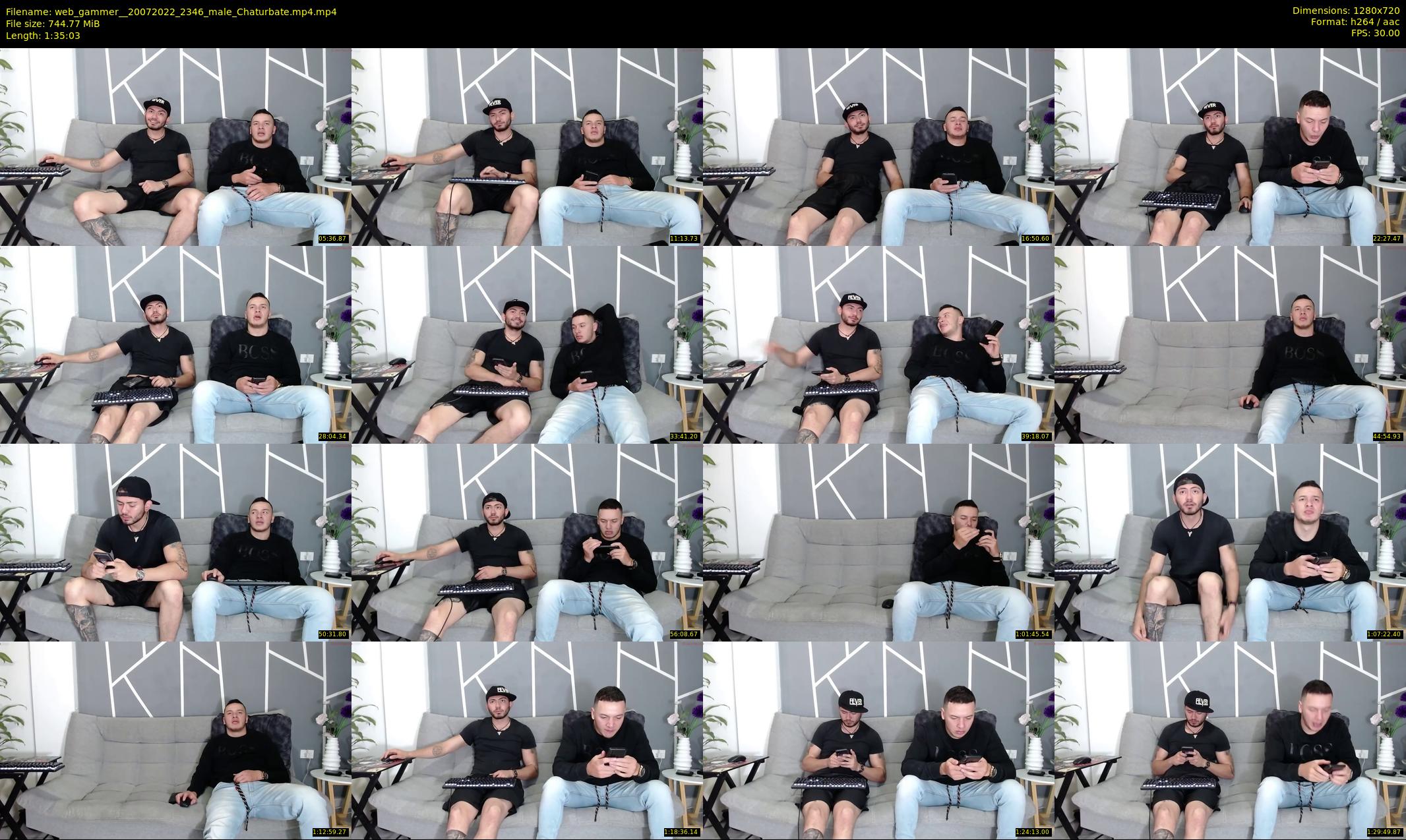 web_gammer_ — 96 minute Chaturbate male cam show recording, 720p, Jul 20, 2022