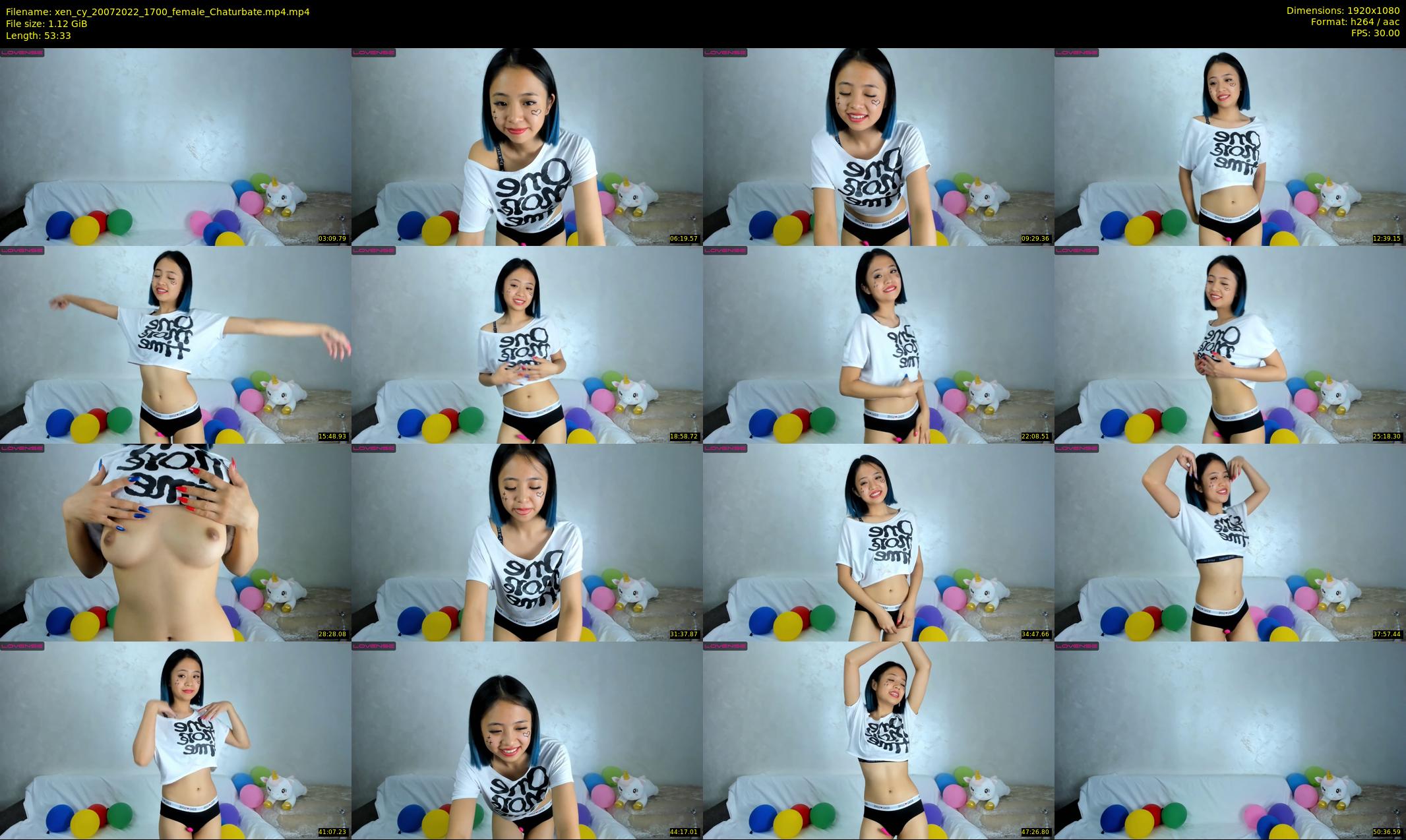 xen_cy — 54 minute Chaturbate female cam show recording, 1080p, Jul 20, 2022