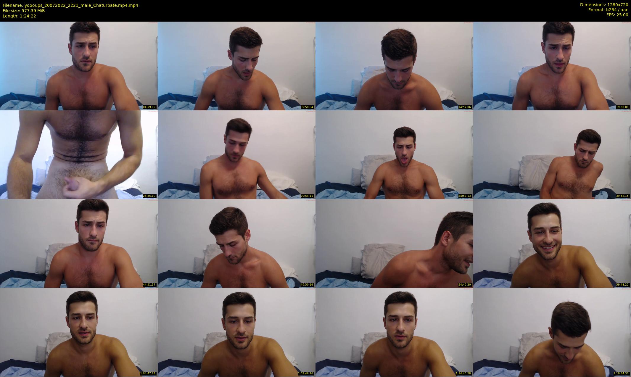 yoooups — 85 minute Chaturbate male cam show recording, 720p, Jul 20, 2022
