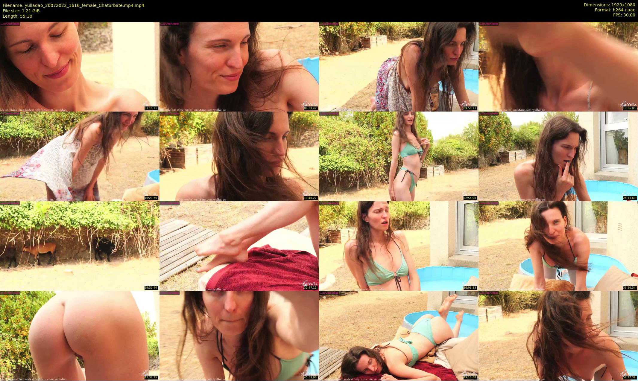yulladao — 56 minute Chaturbate female cam show recording, 1080p, Jul 20, 2022