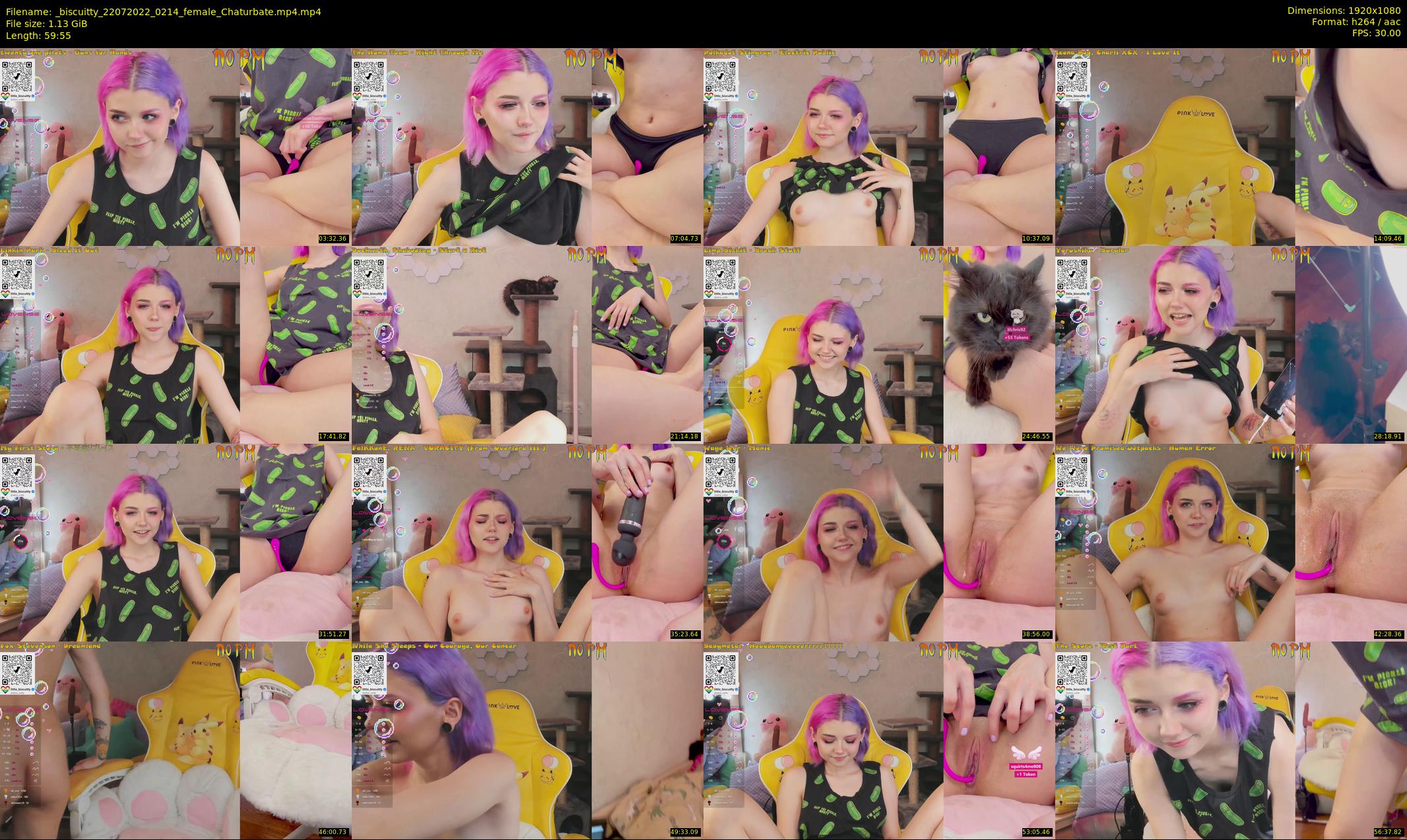_biscuitty — 60 minute Chaturbate female cam show recording, 1080p, Jul 22, 2022