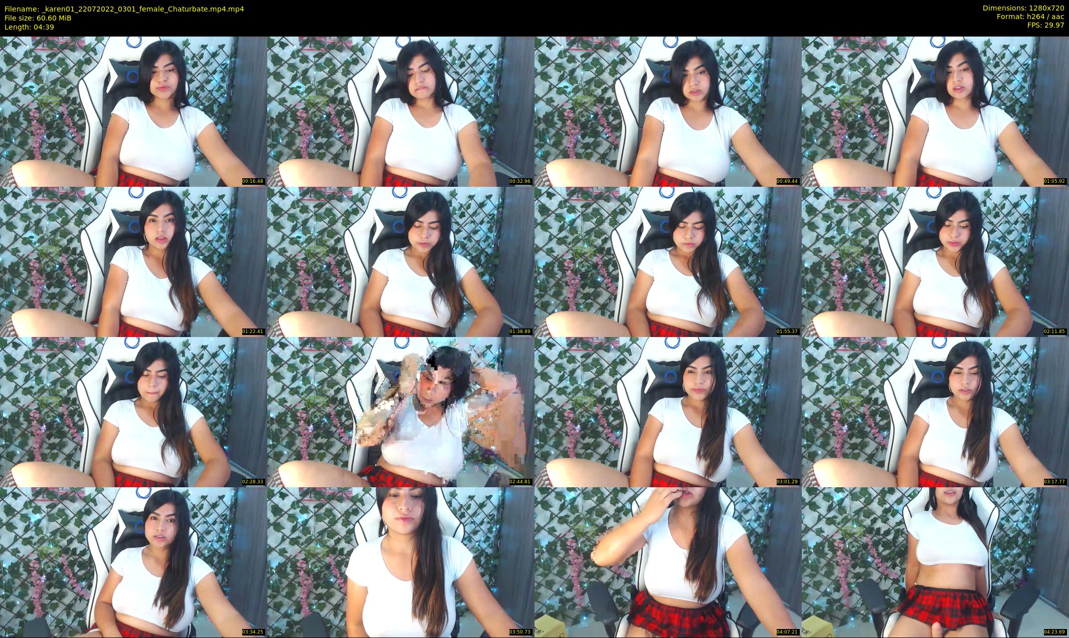 _karen01 — 5 minute Chaturbate female cam show recording, 720p, Jul 22, 2022