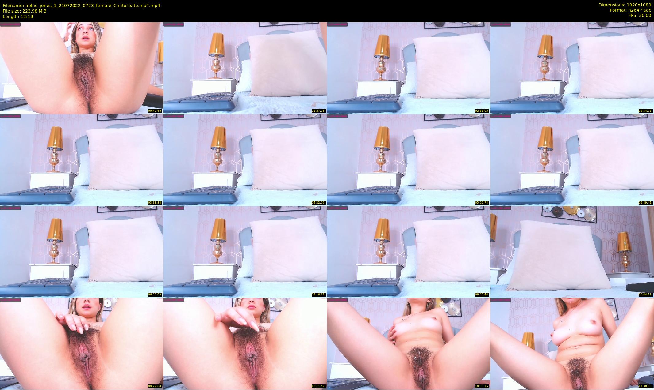 abbie_jones_1 — 13 minute Chaturbate female cam show recording, 1080p, Jul 21, 2022