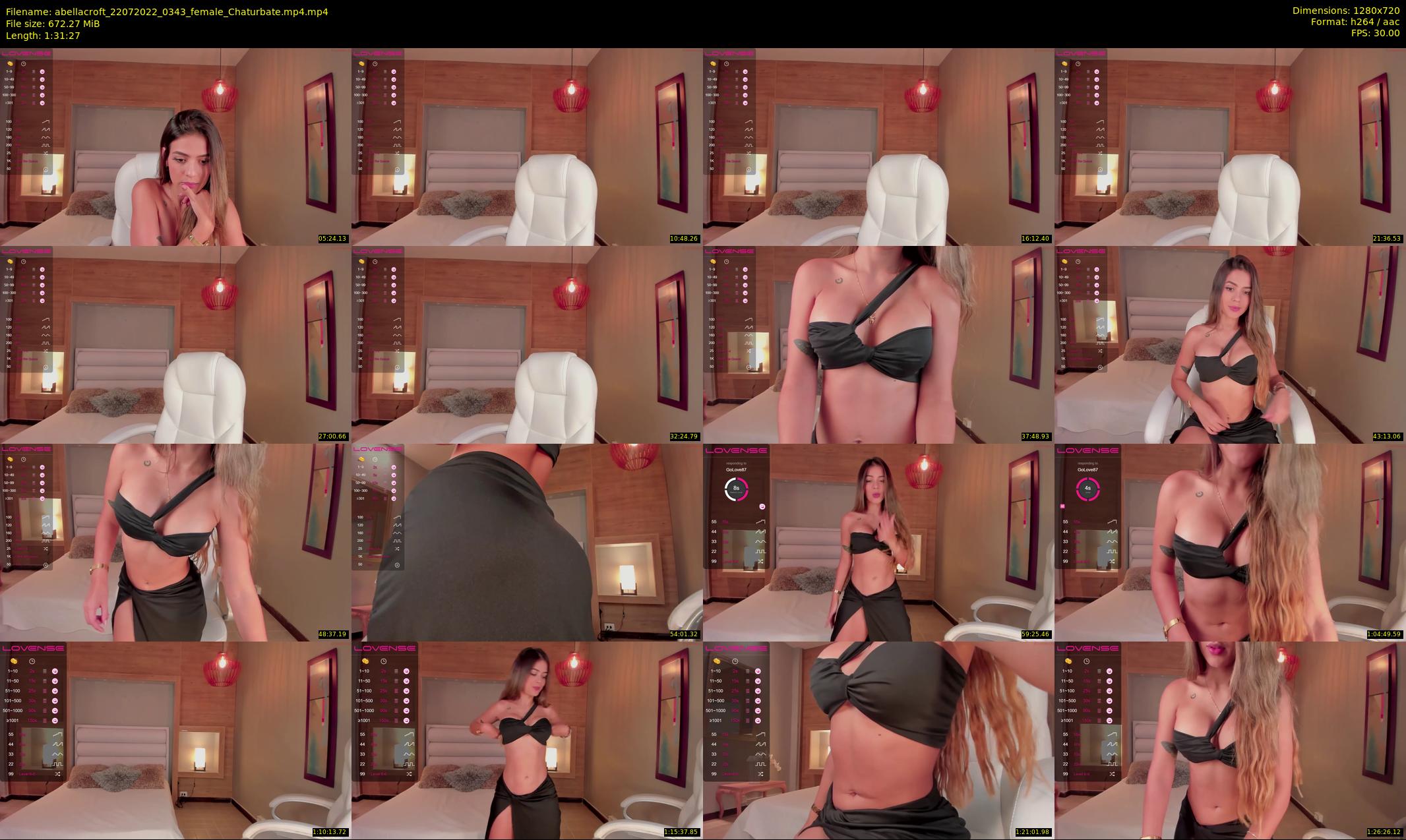 abellacroft — 92 minute Chaturbate female cam show recording, 720p, Jul 22, 2022