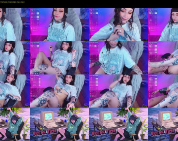 aciddroll — 25 minute Chaturbate female cam show recording, 1080p, Jul 22, 2022