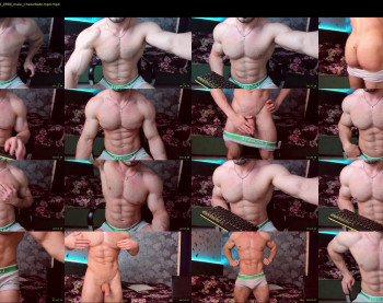 adam_muscle_ — 55 minute Chaturbate male cam show recording, 1080p, Jul 21, 2022