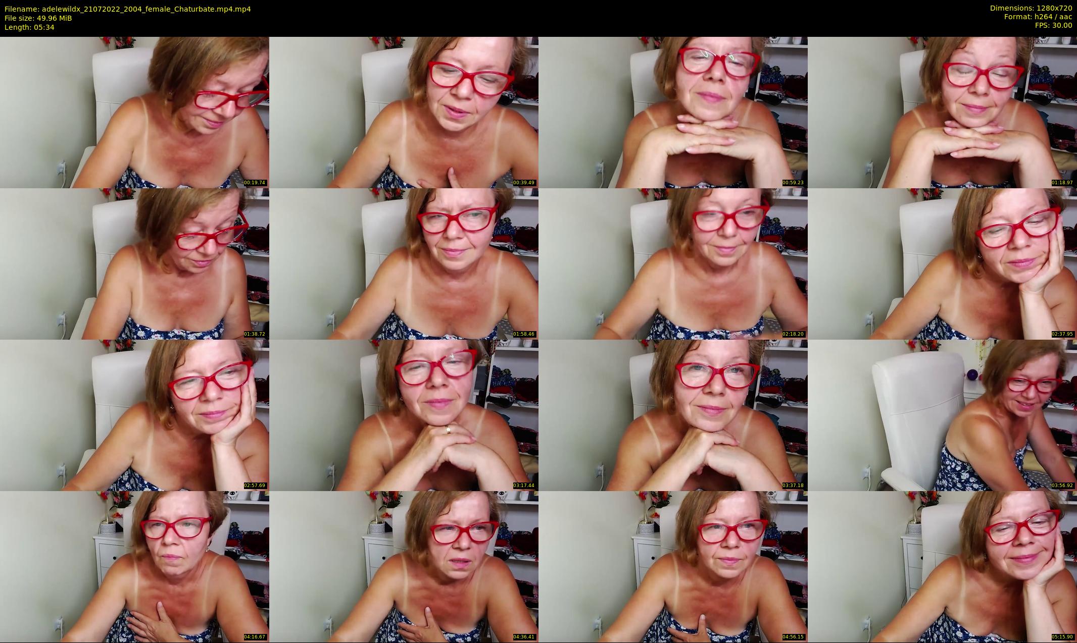 adelewildx — 6 minute Chaturbate female cam show recording, 720p, Jul 21, 2022
