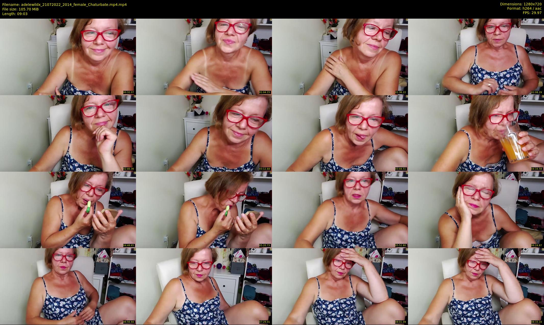 adelewildx — 10 minute Chaturbate female cam show recording, 720p, Jul 21, 2022
