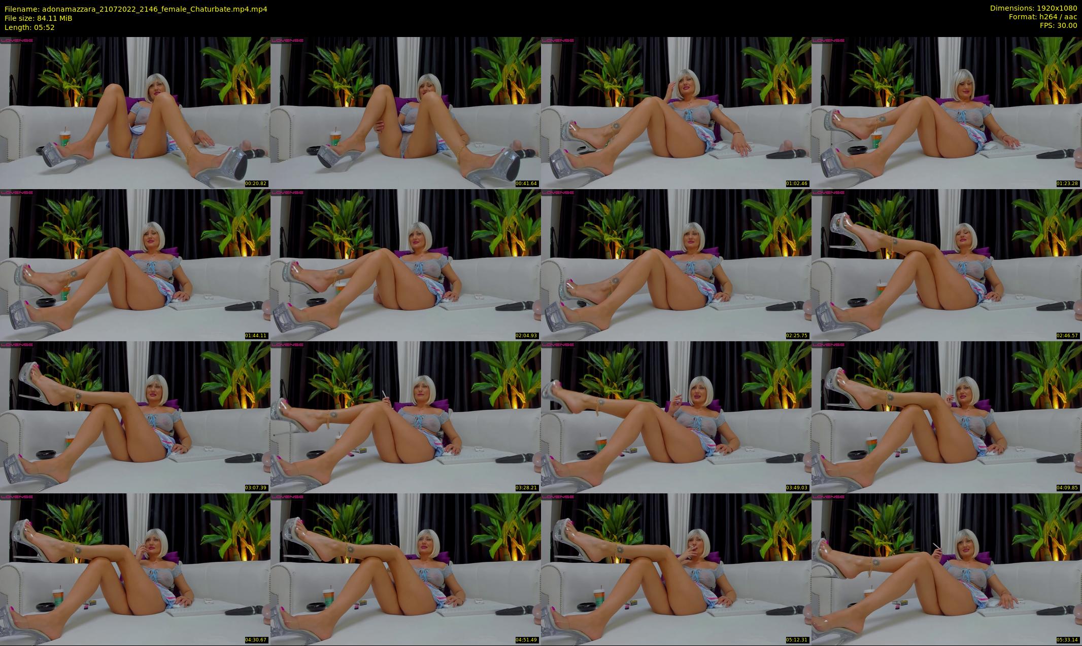 adonamazzara — 6 minute Chaturbate female cam show recording, 1080p, Jul 21, 2022