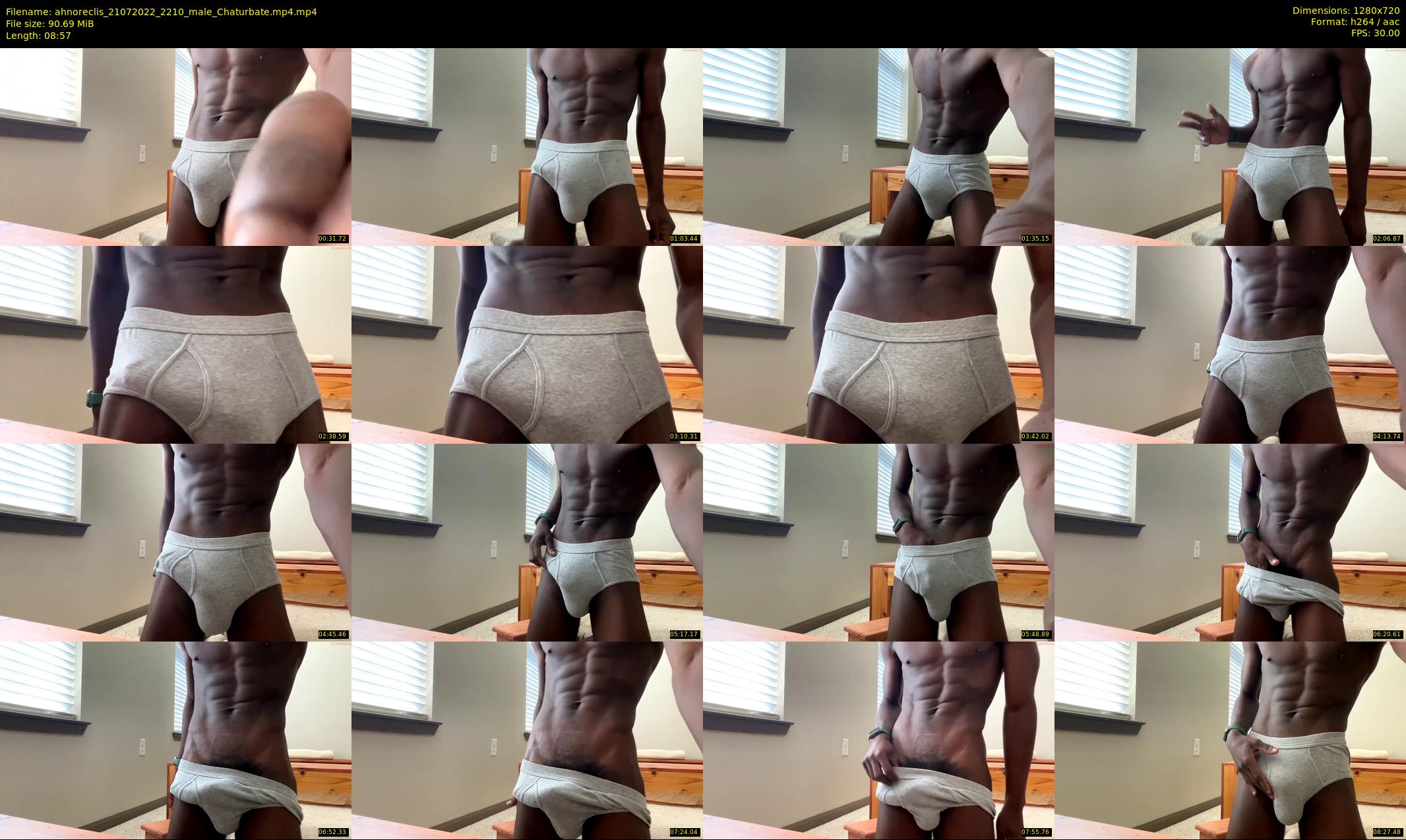 ahnoreclis — 9 minute Chaturbate male cam show recording, 720p, Jul 21, 2022