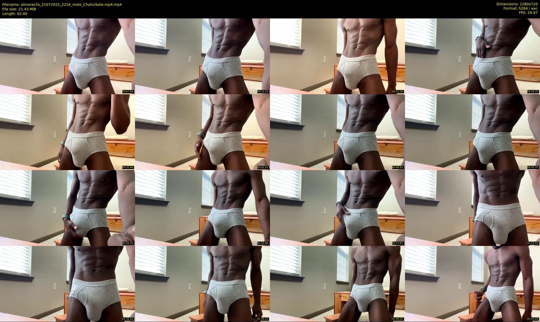 ahnoreclis — 2 minute Chaturbate male cam show recording, 720p, Jul 21, 2022