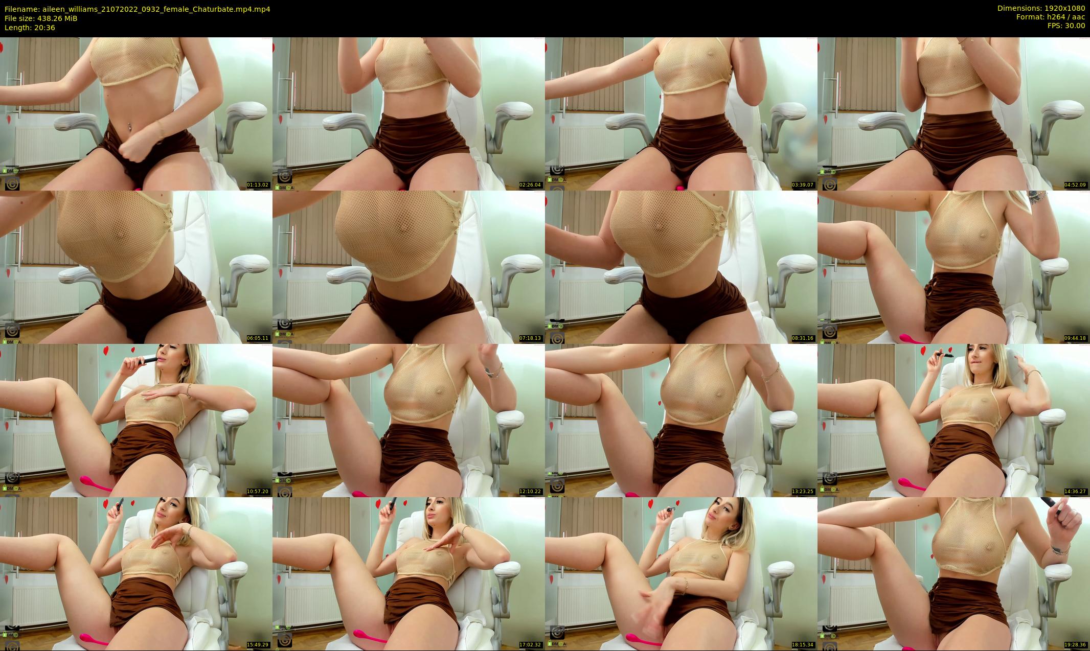 aileen_williams — 21 minute Chaturbate female cam show recording, 1080p, Jul 21, 2022