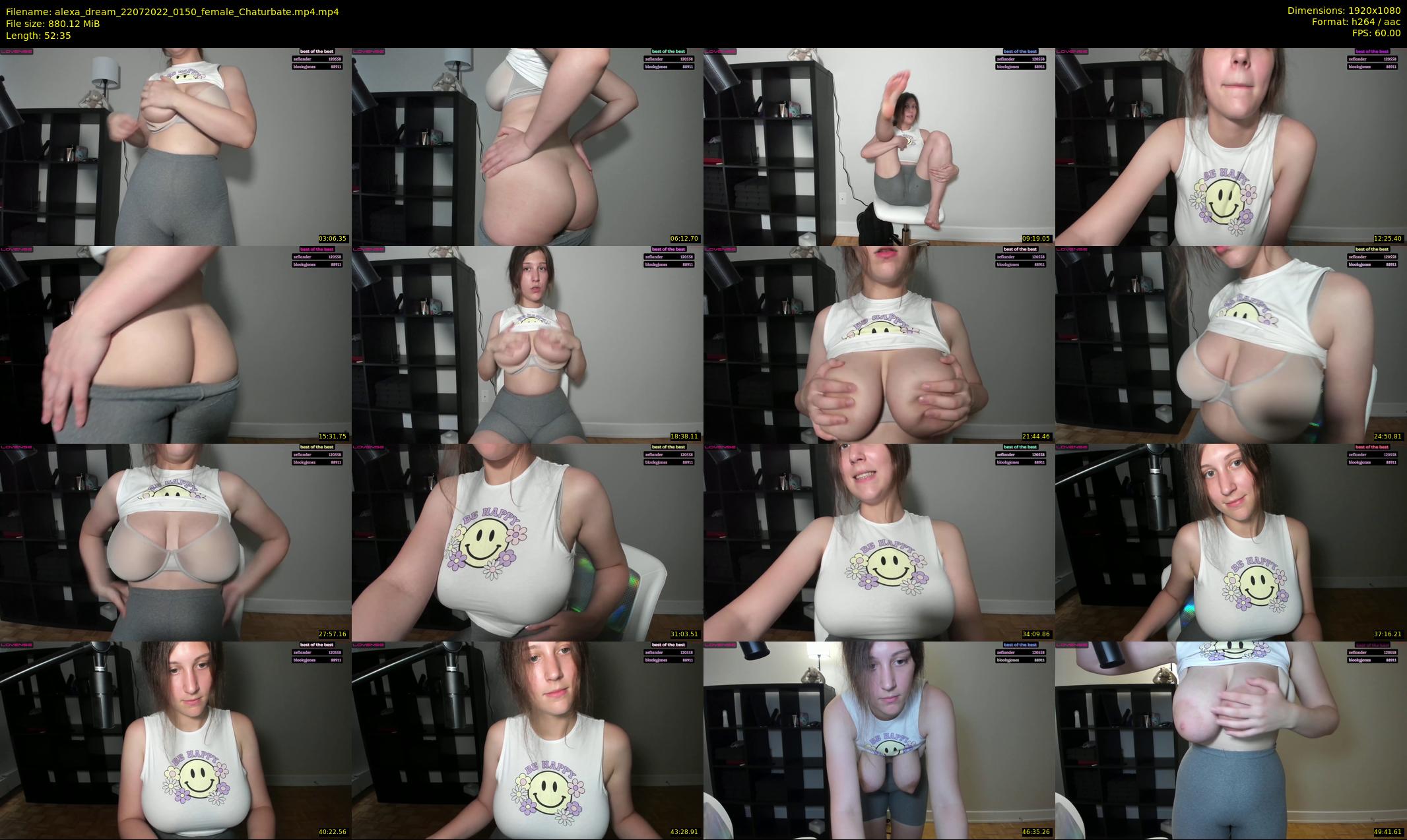 alexa_dream — 53 minute Chaturbate female cam show recording, 1080p, Jul 22, 2022