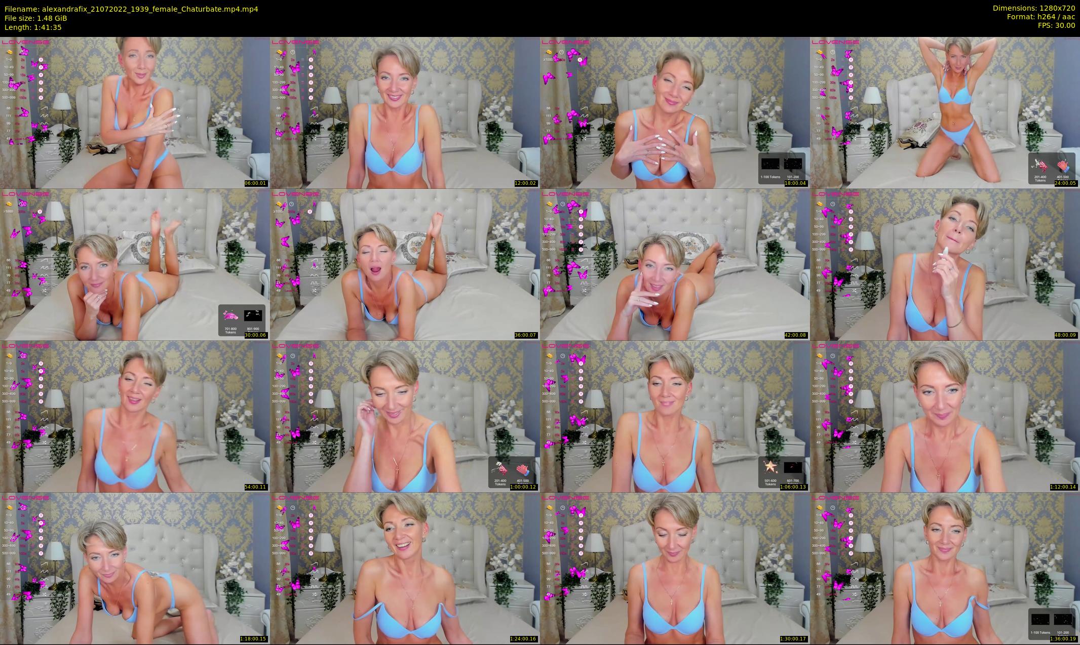 alexandrafix — 102 minute Chaturbate female cam show recording, 720p, Jul 21, 2022
