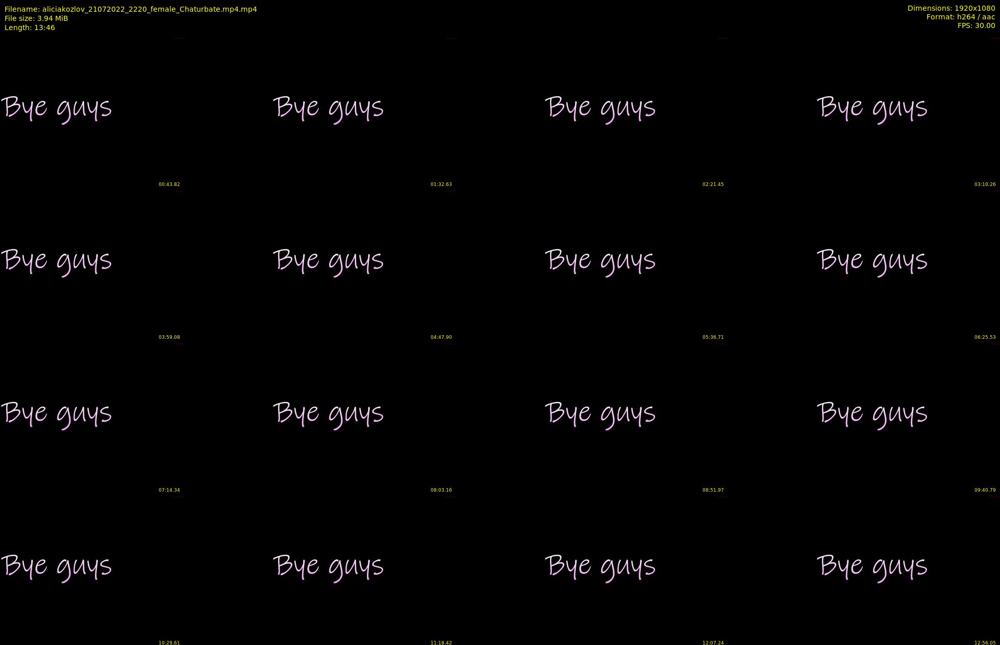 aliciakozlov — 14 minute Chaturbate female cam show recording, 1080p, Jul 21, 2022