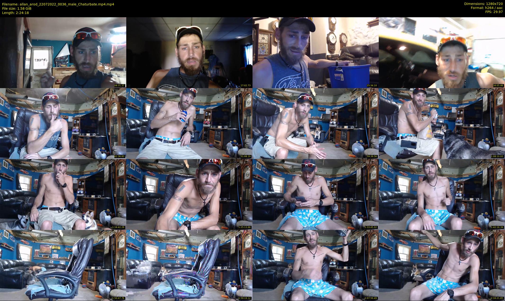 allan_arod — 145 minute Chaturbate male cam show recording, 720p, Jul 22, 2022
