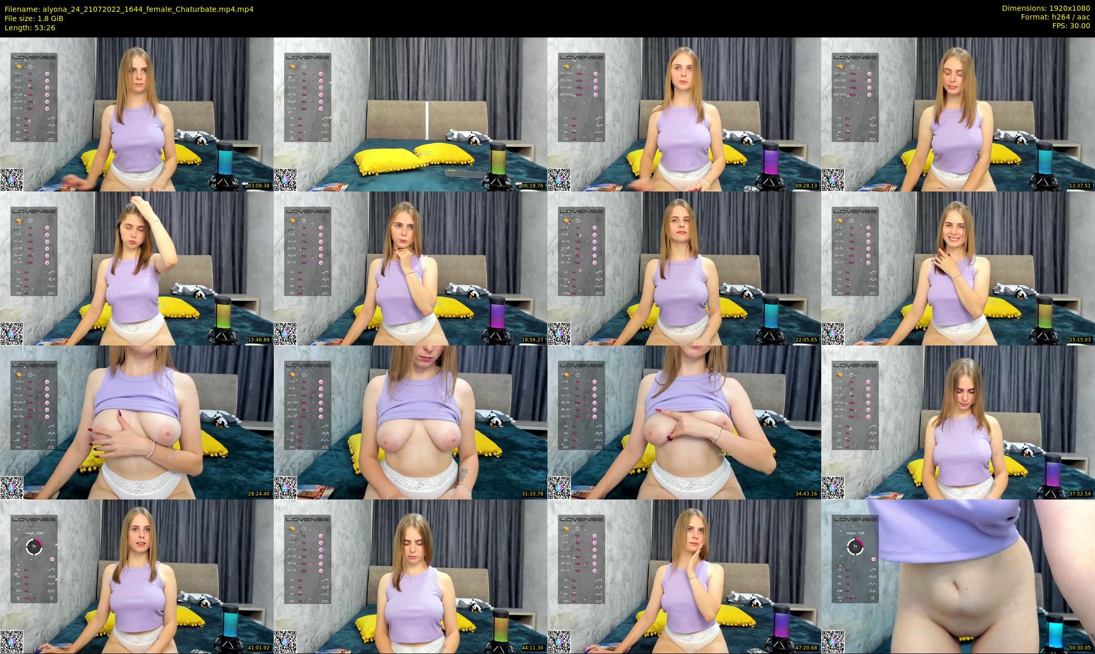 alyona_24 — 54 minute Chaturbate female cam show recording, 1080p, Jul 21, 2022