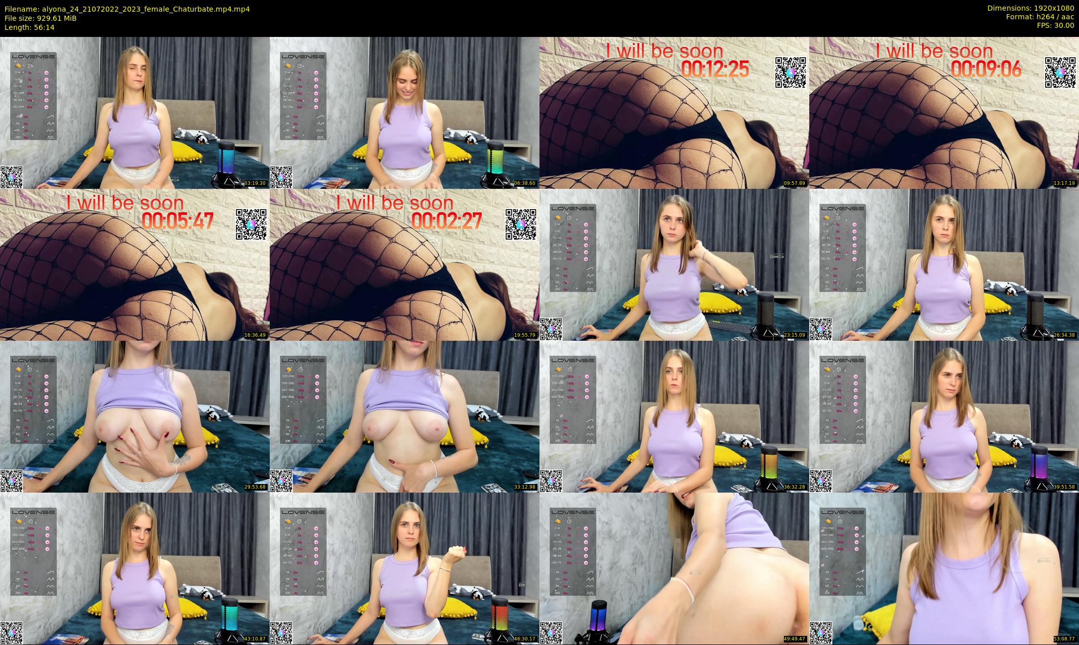 alyona_24 — 57 minute Chaturbate female cam show recording, 1080p, Jul 21, 2022