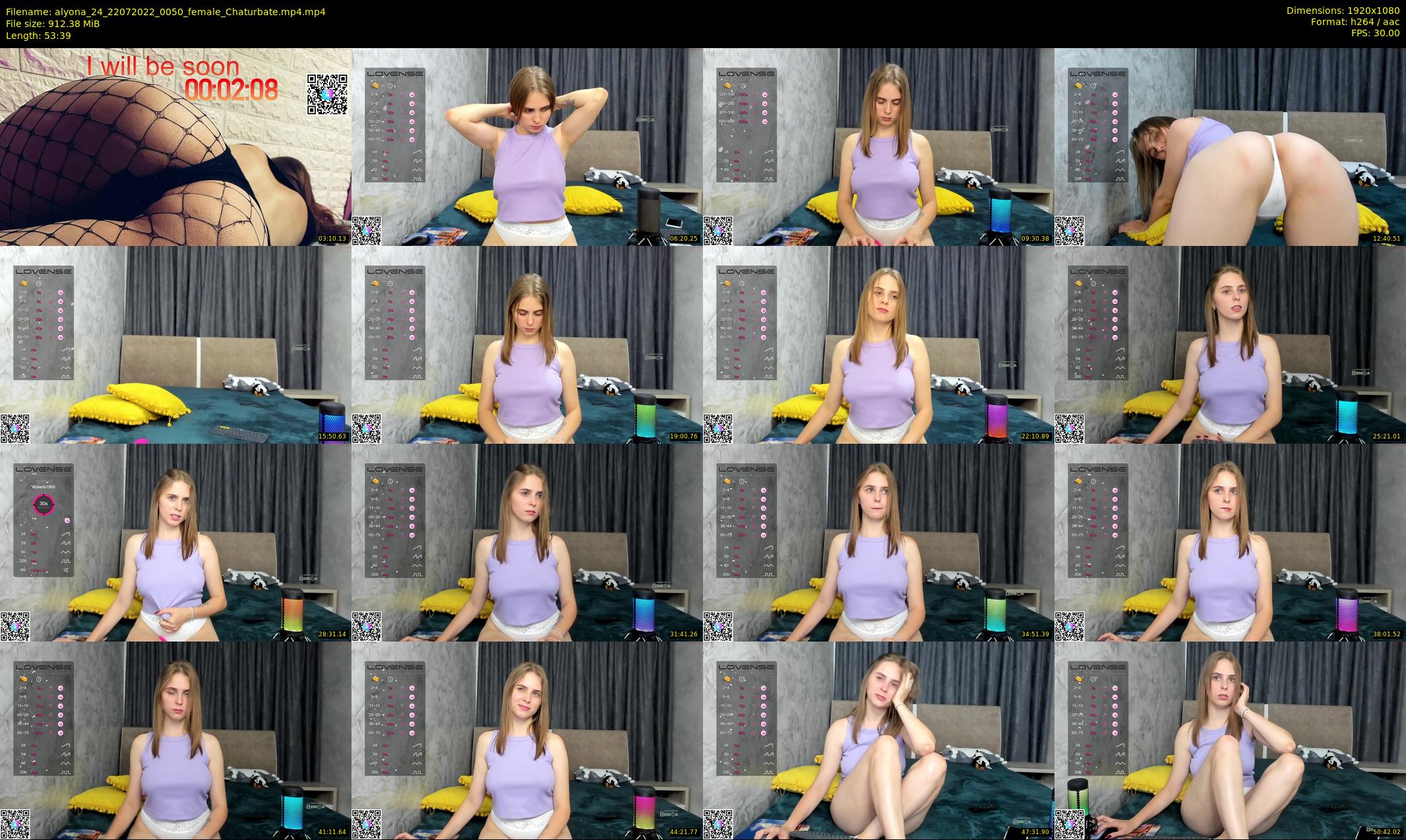 alyona_24 — 54 minute Chaturbate female cam show recording, 1080p, Jul 22, 2022