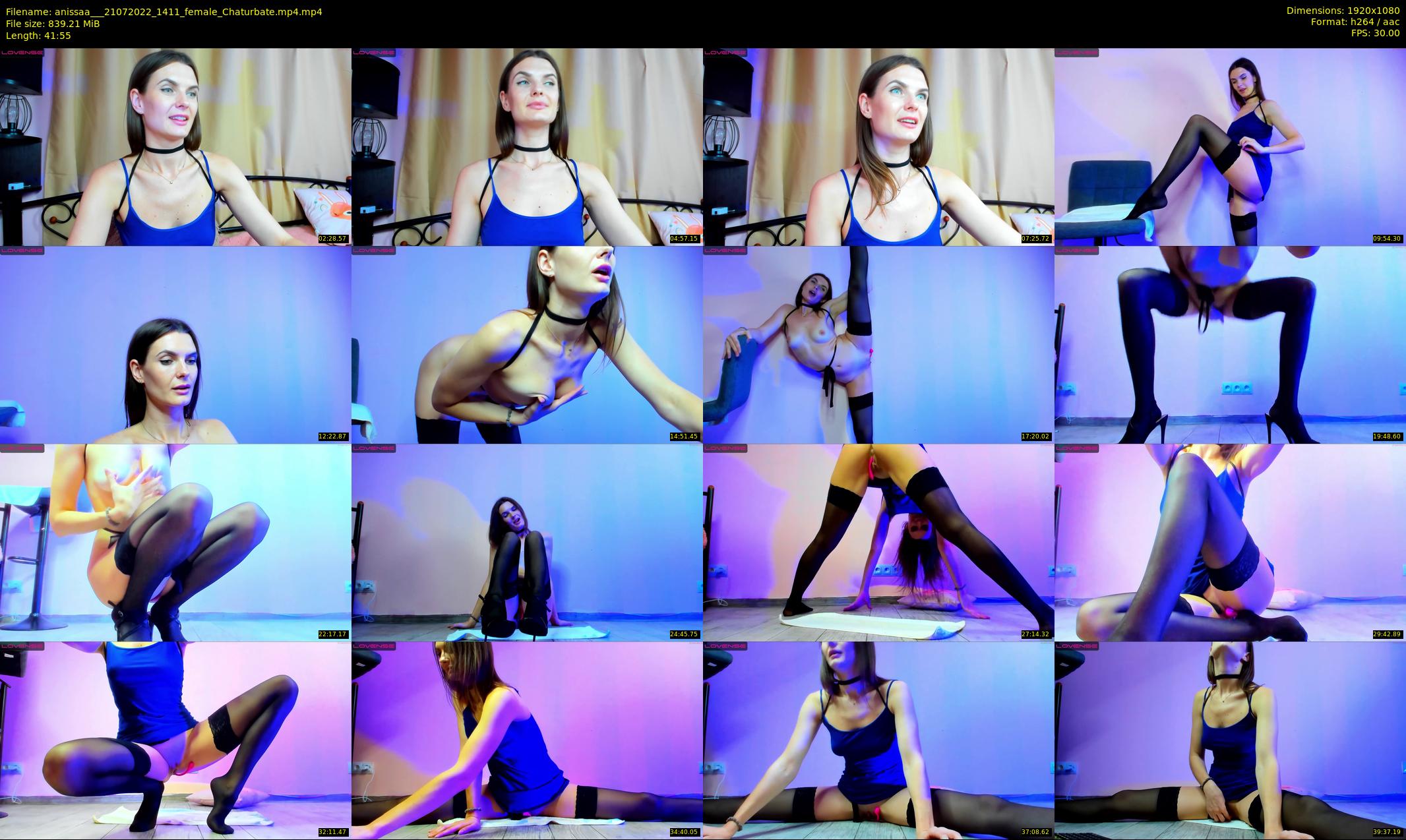 anissaa__ — 42 minute Chaturbate female cam show recording, 1080p, Jul 21, 2022