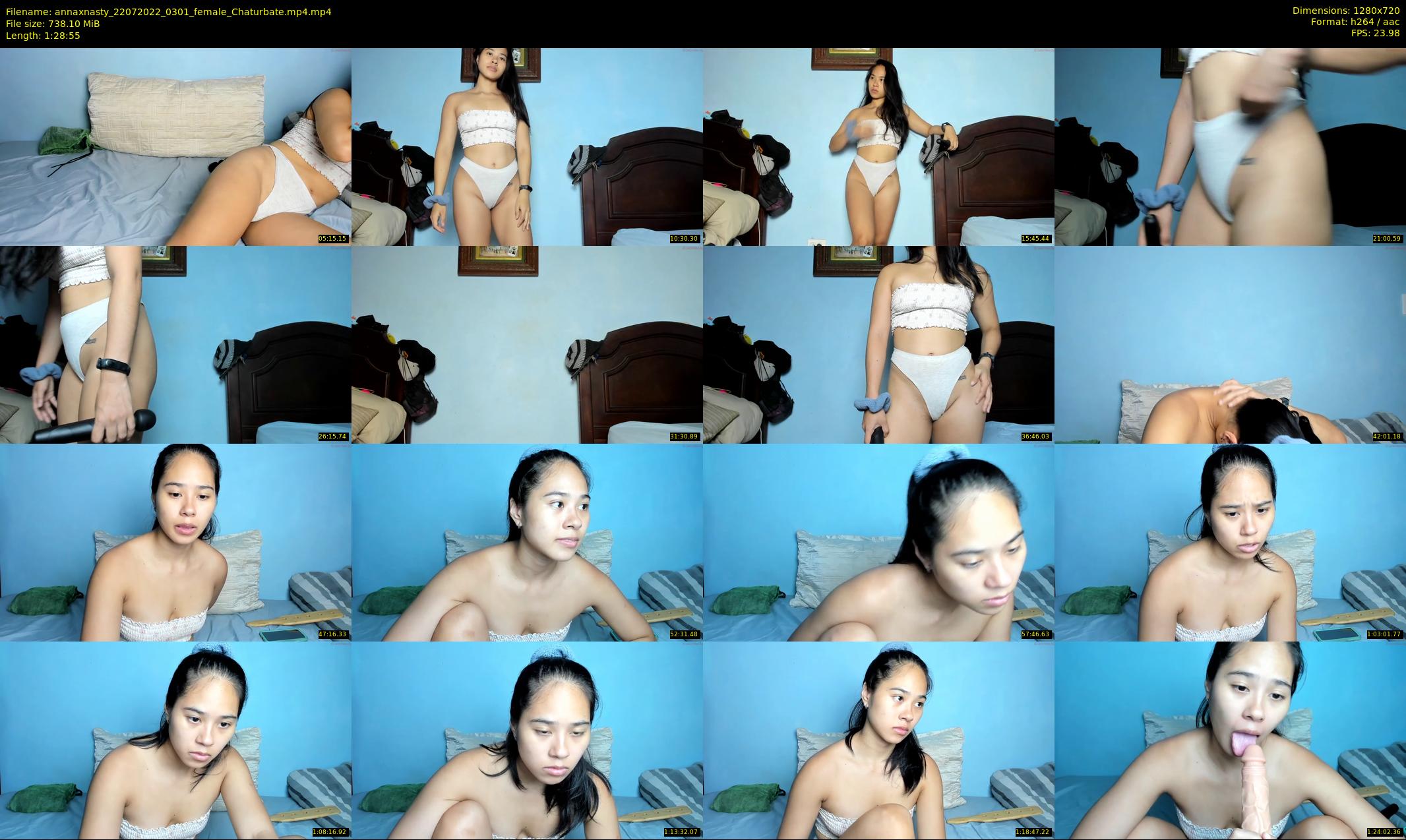 annaxnasty — 89 minute Chaturbate female cam show recording, 720p, Jul 22, 2022