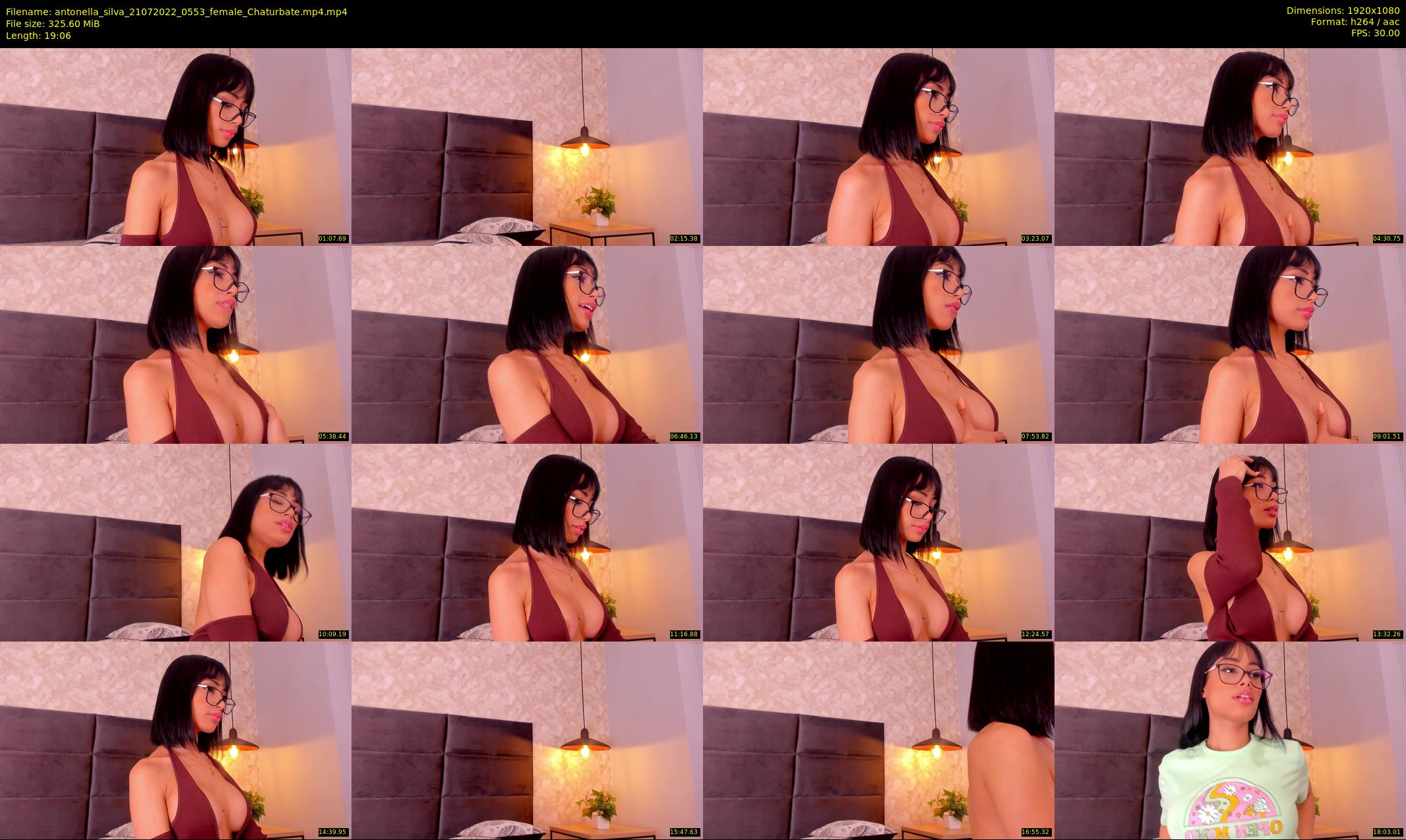 antonella_silva — 20 minute Chaturbate female cam show recording, 1080p, Jul 21, 2022