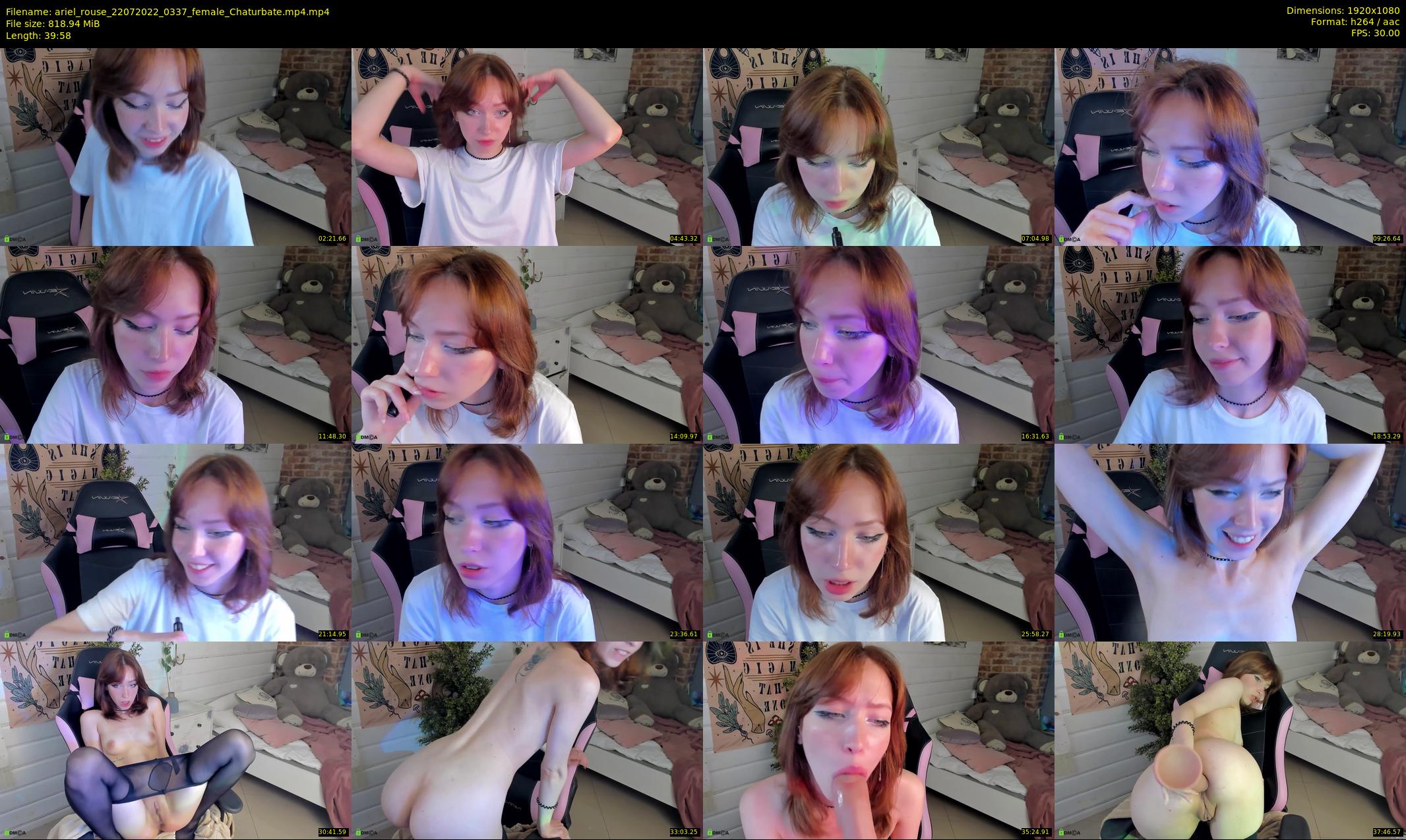 ariel_rouse — 40 minute Chaturbate female cam show recording, 1080p, Jul 22, 2022