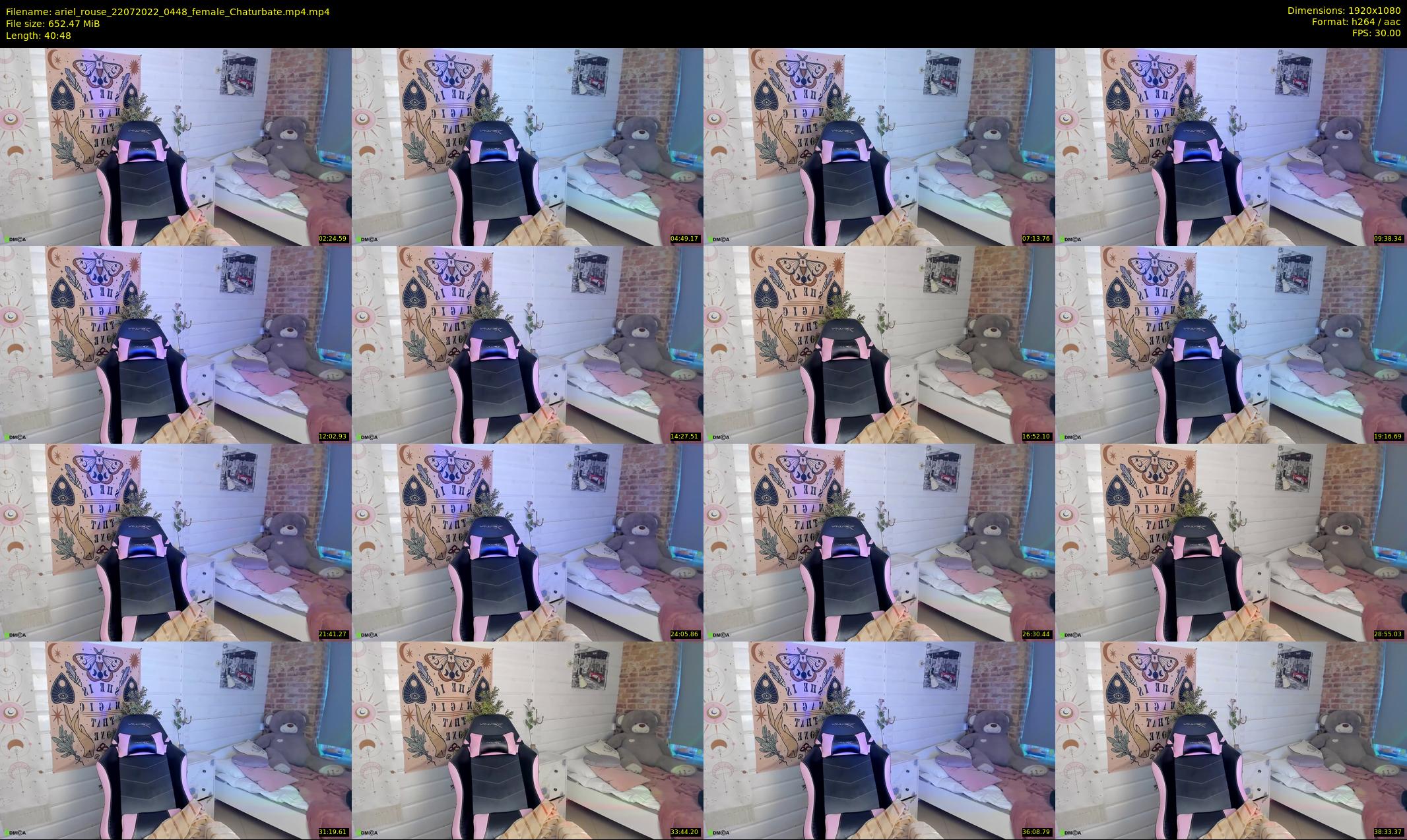 ariel_rouse — 41 minute Chaturbate female cam show recording, 1080p, Jul 22, 2022